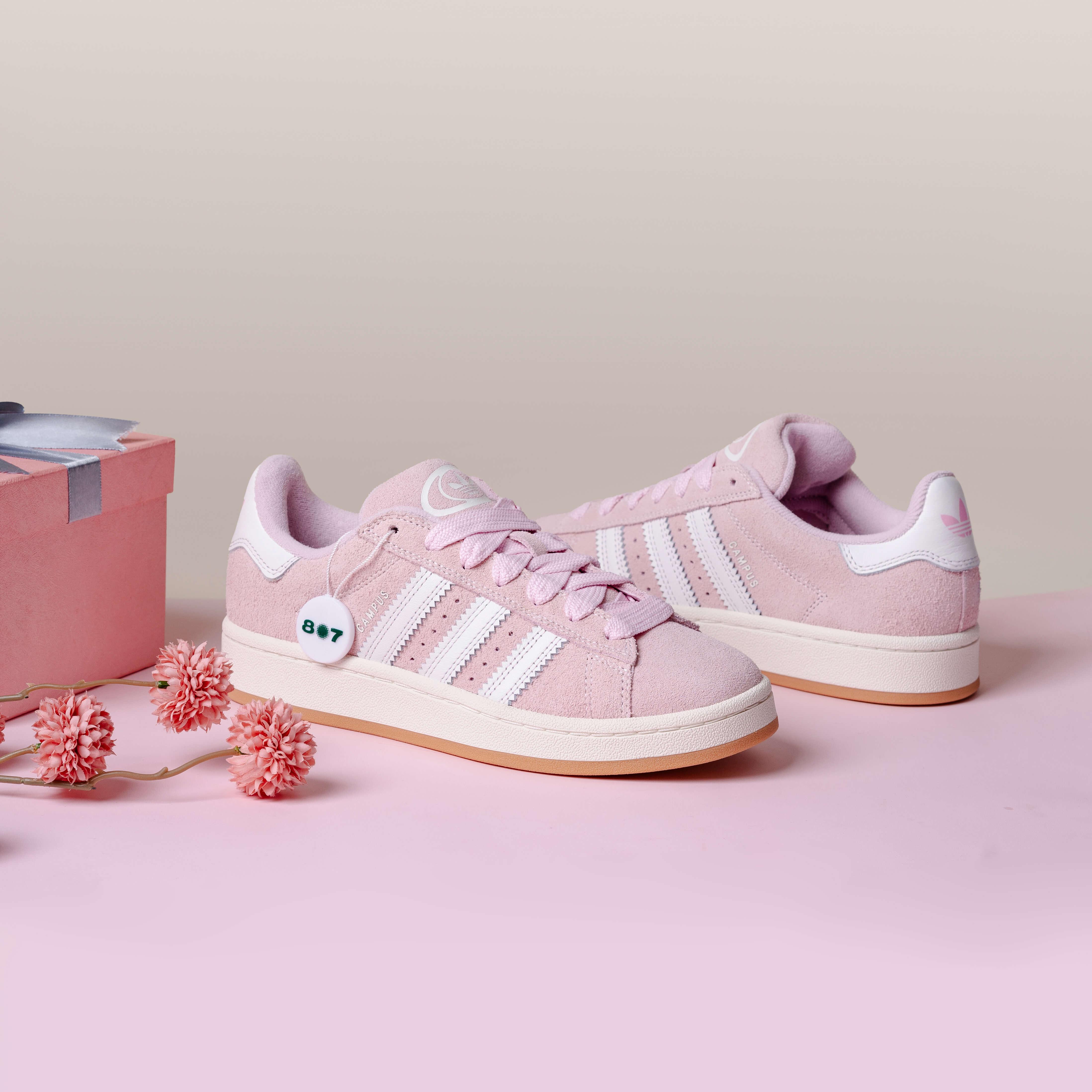 Adidas Campus 00s Camp Core White Clear Pink