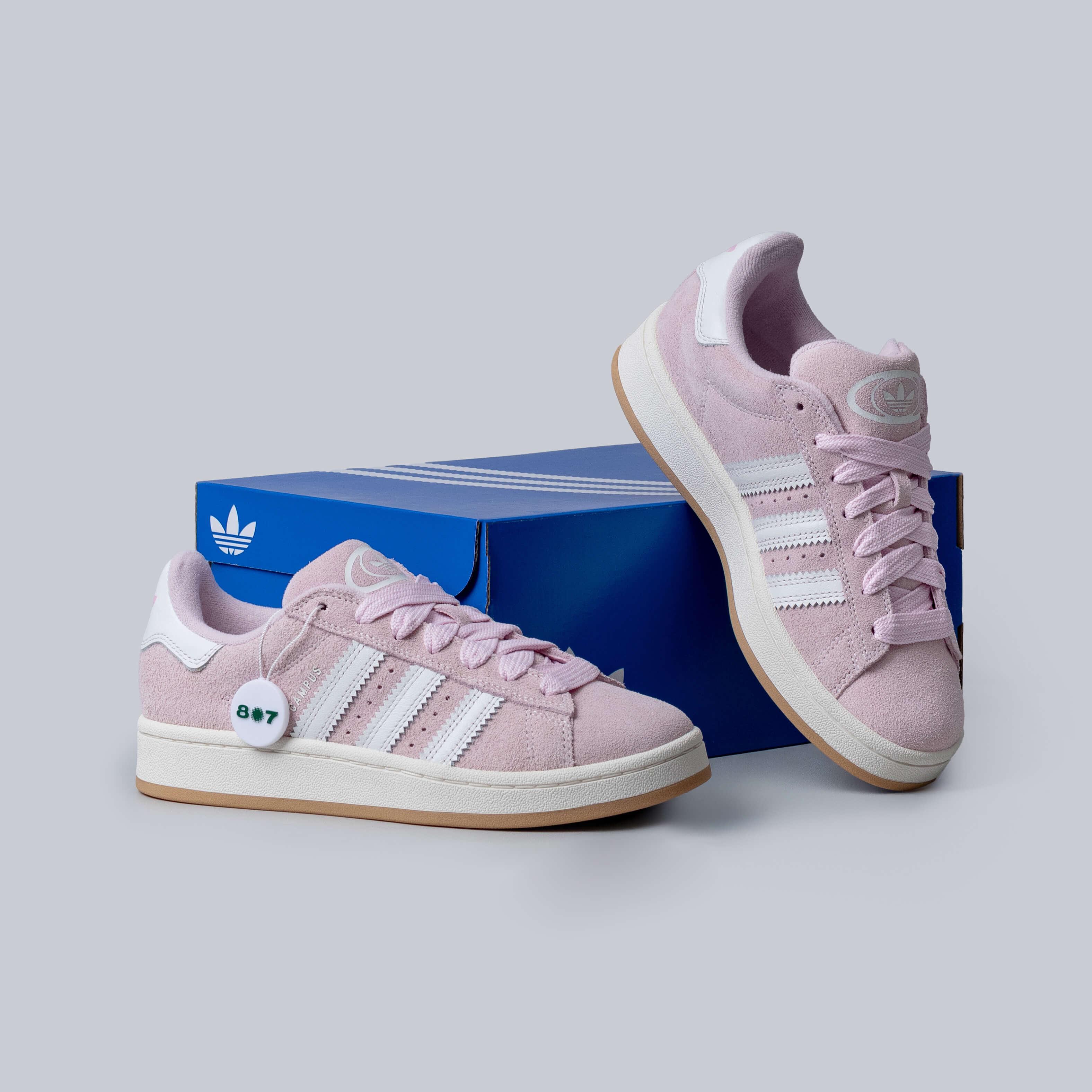 Adidas Campus 00s Camp Core White Clear Pink