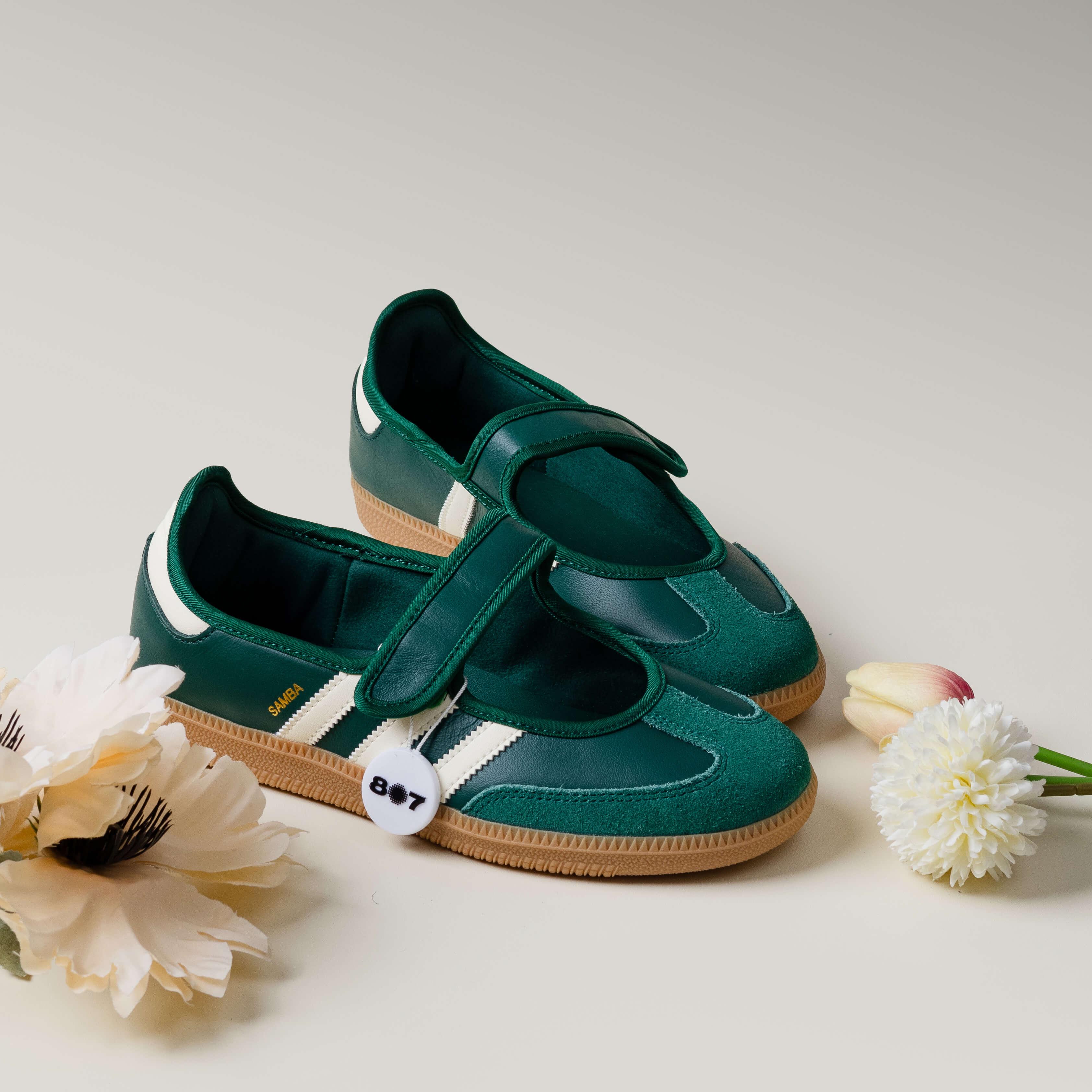 Adidas Samba Jane Green White Gum