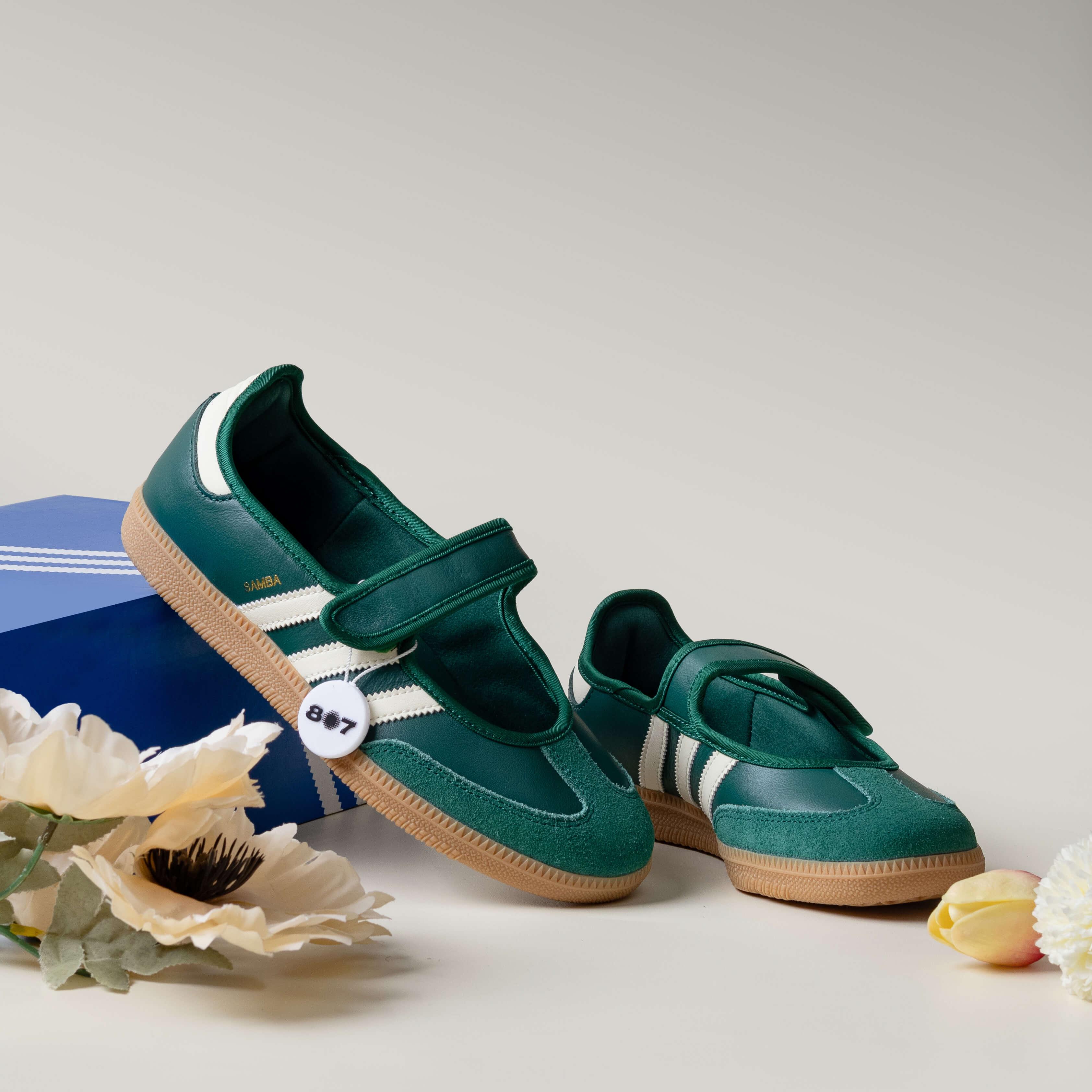 Adidas Samba Jane Green White Gum