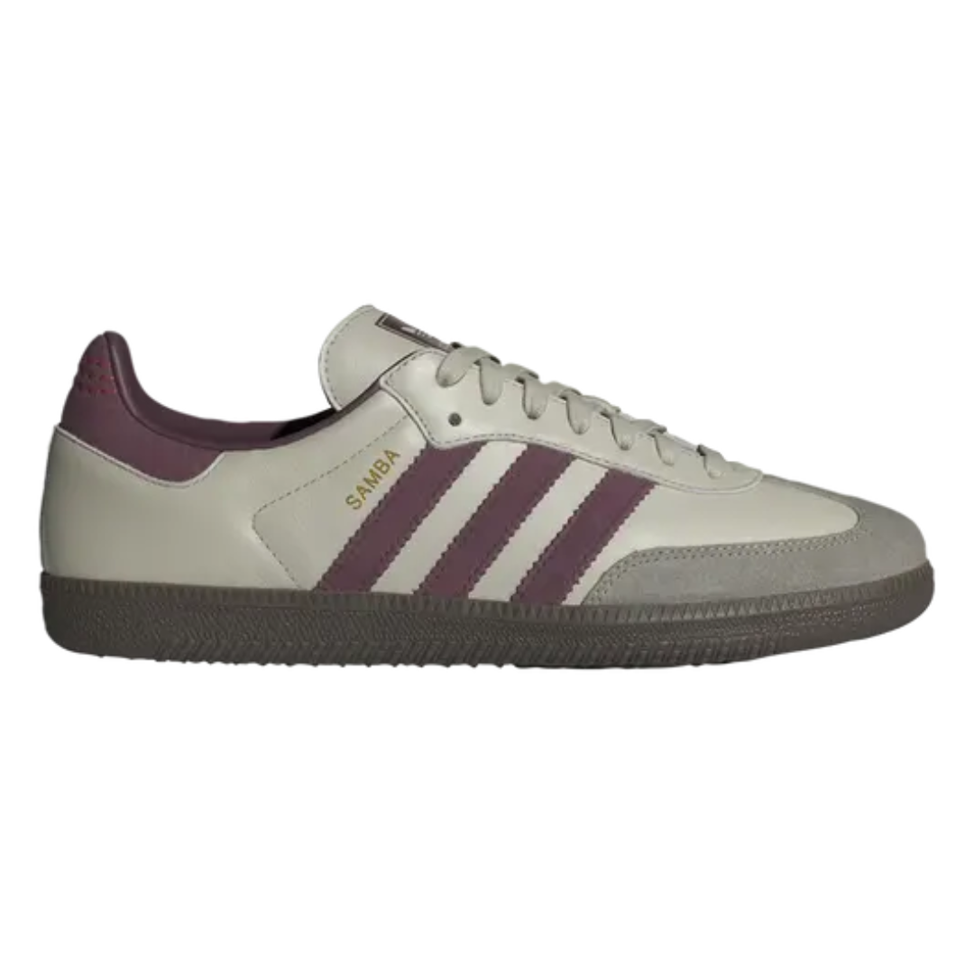 Adidas Samba OG Putty Grey Maroon