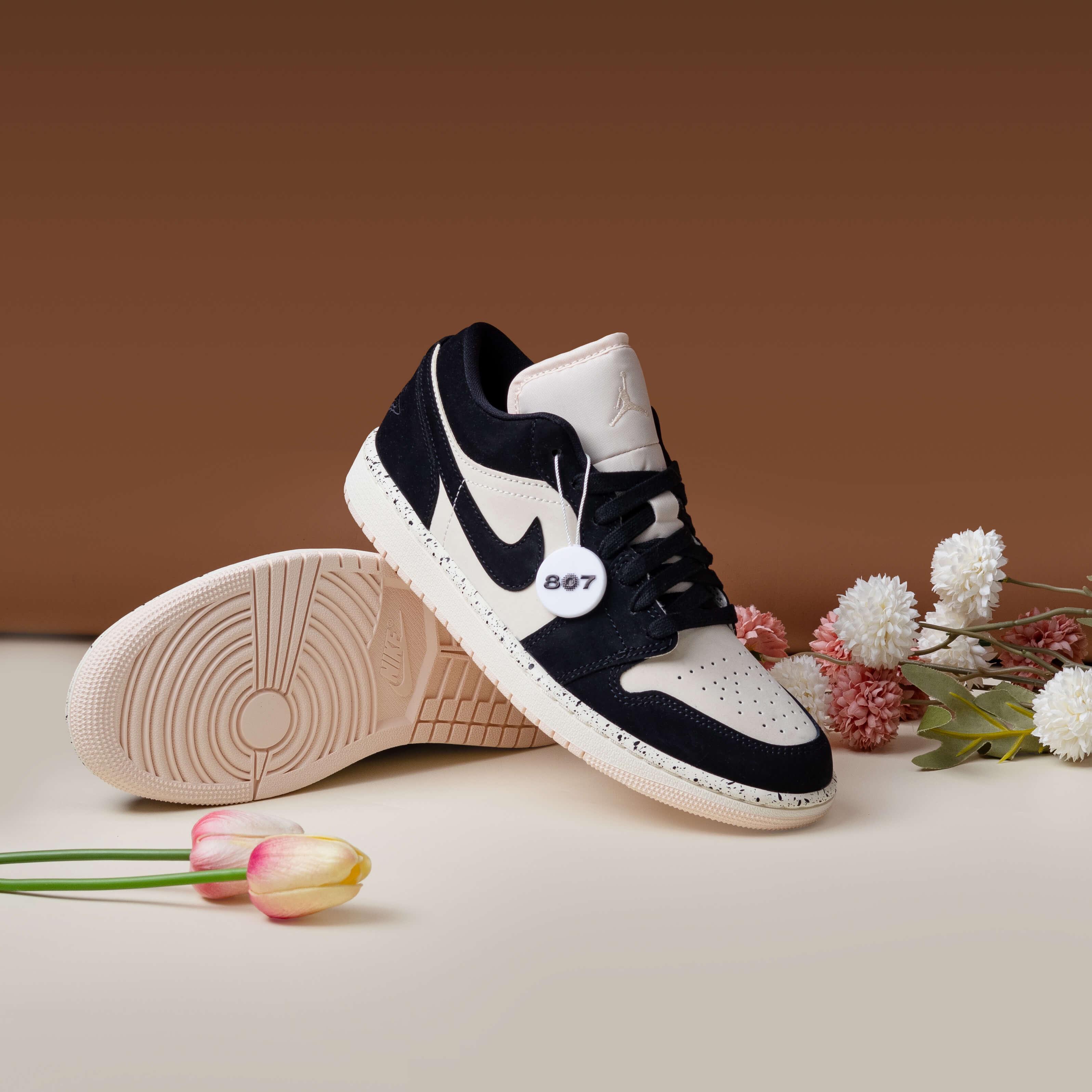 Air Jordan 1 Low Black Guava Ice