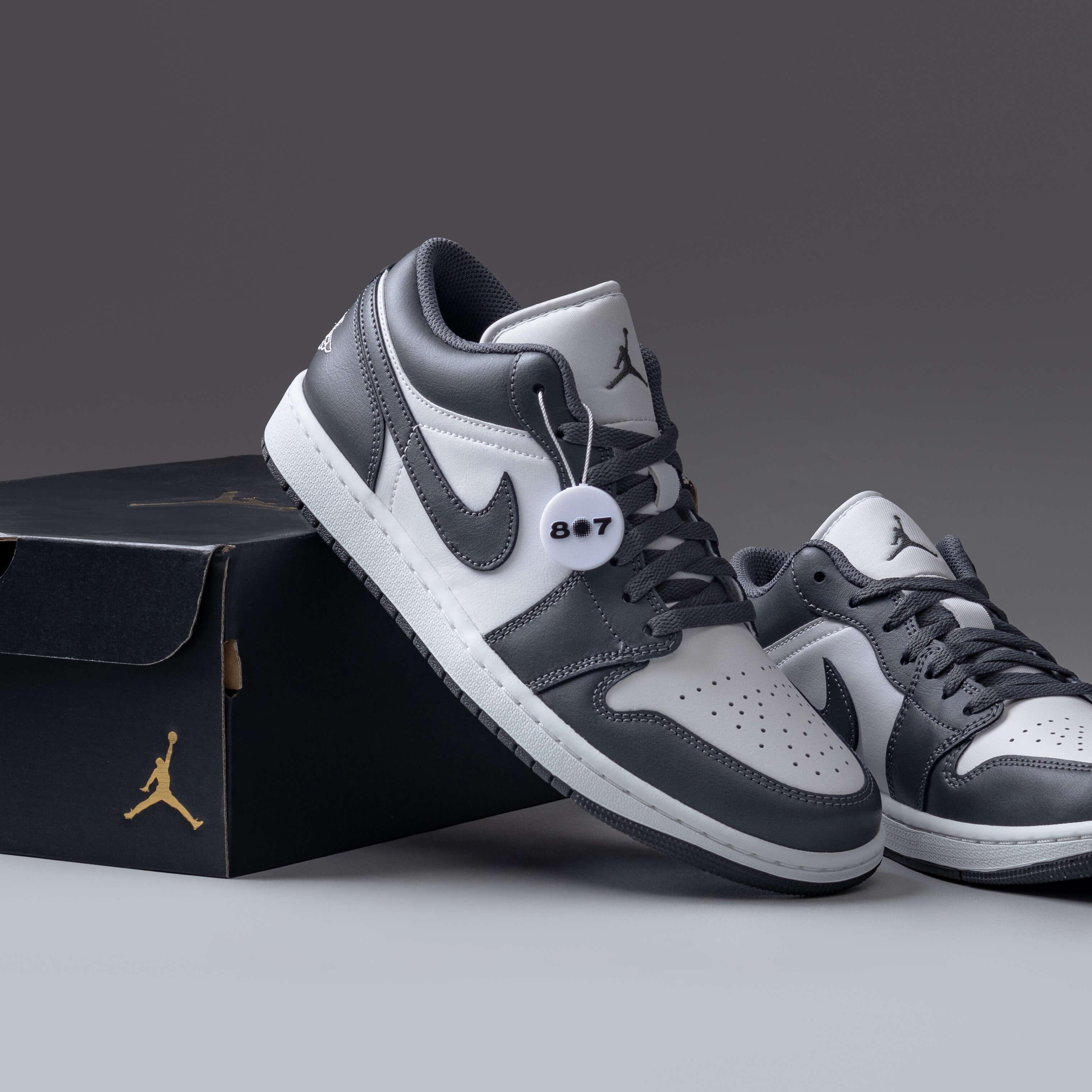 Air Jordan 1 Low Grey White