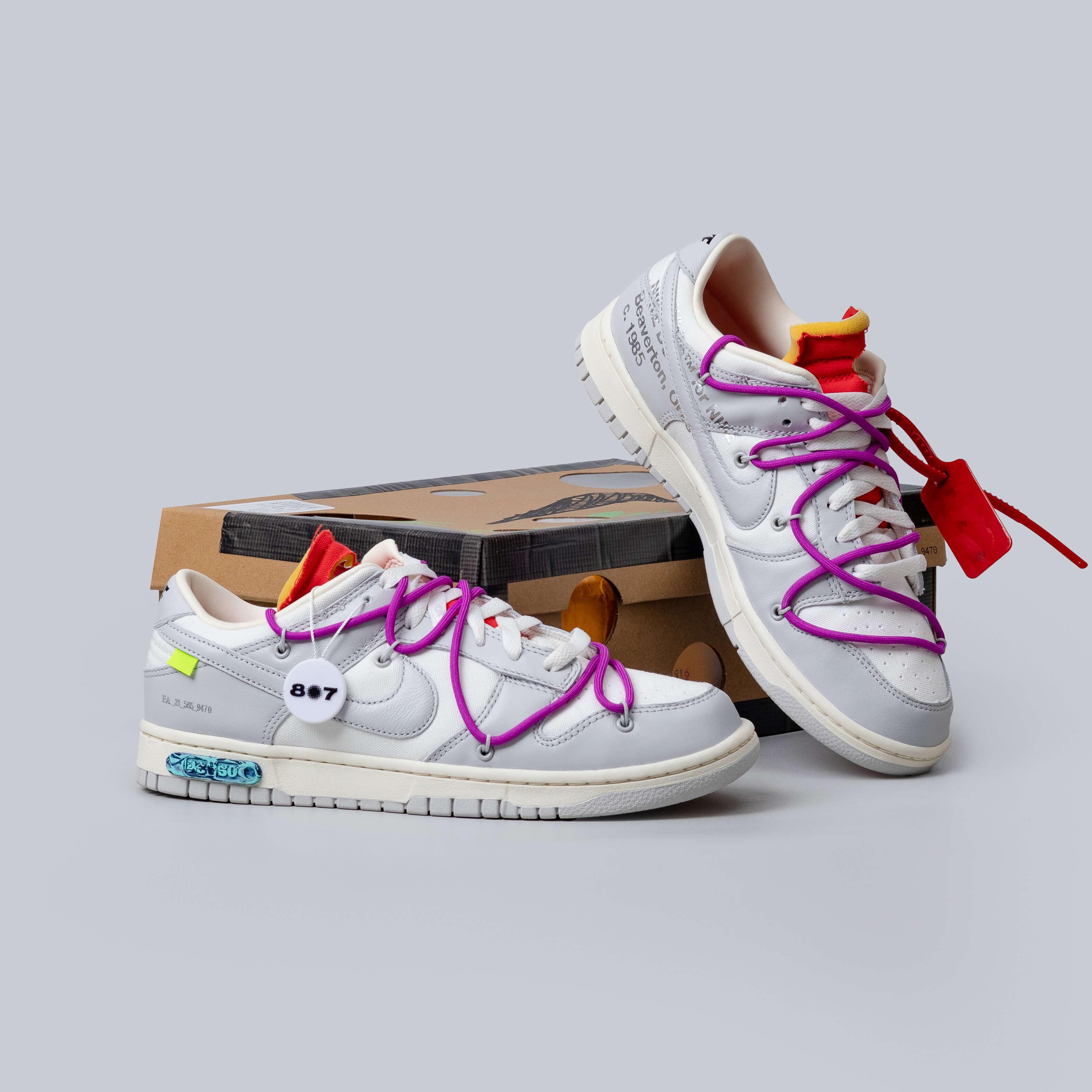 Dunk Low Off White Lot 45