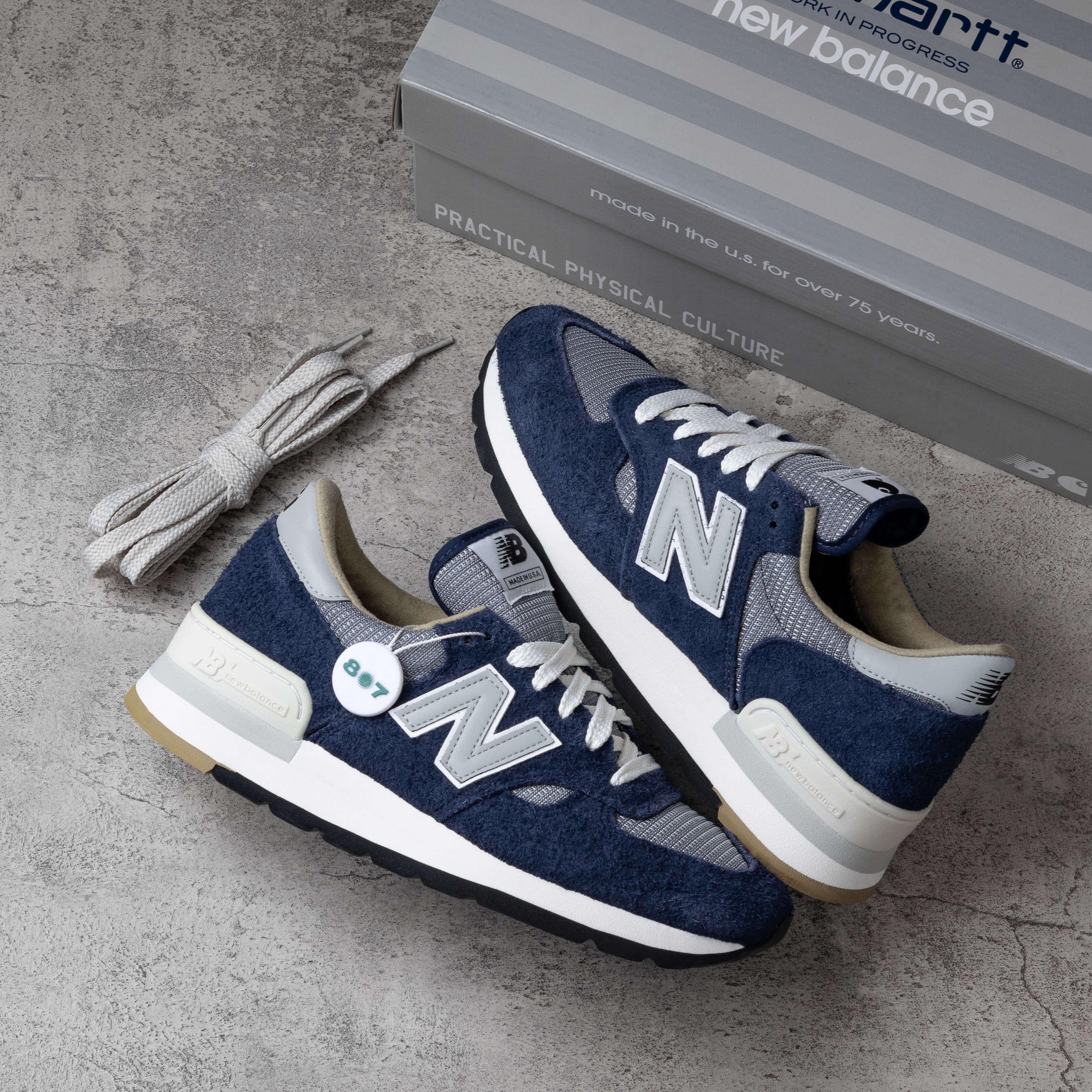 New Balance 990 V1 Carhartt Dark Navy