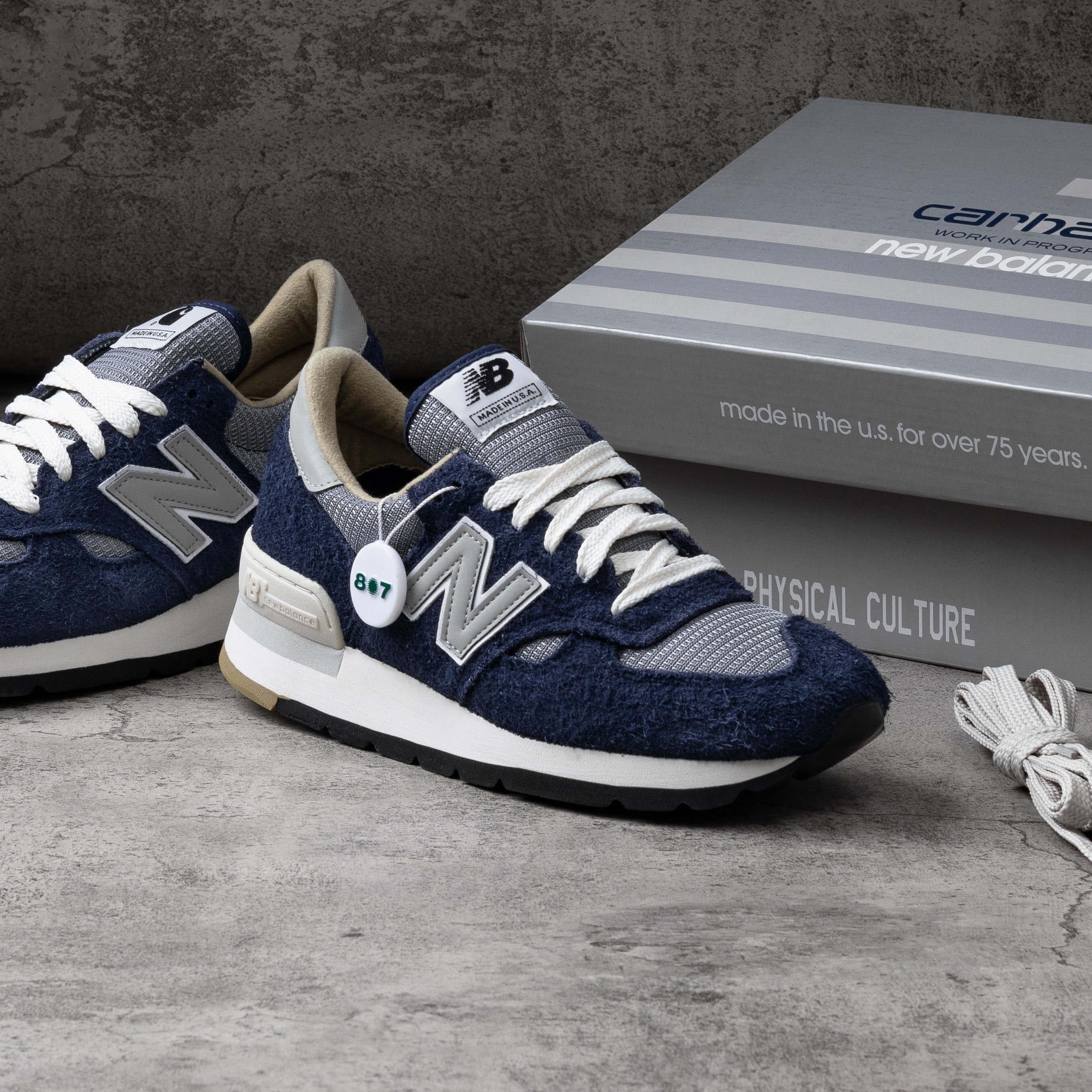 New Balance 990 V1 Carhartt Dark Navy