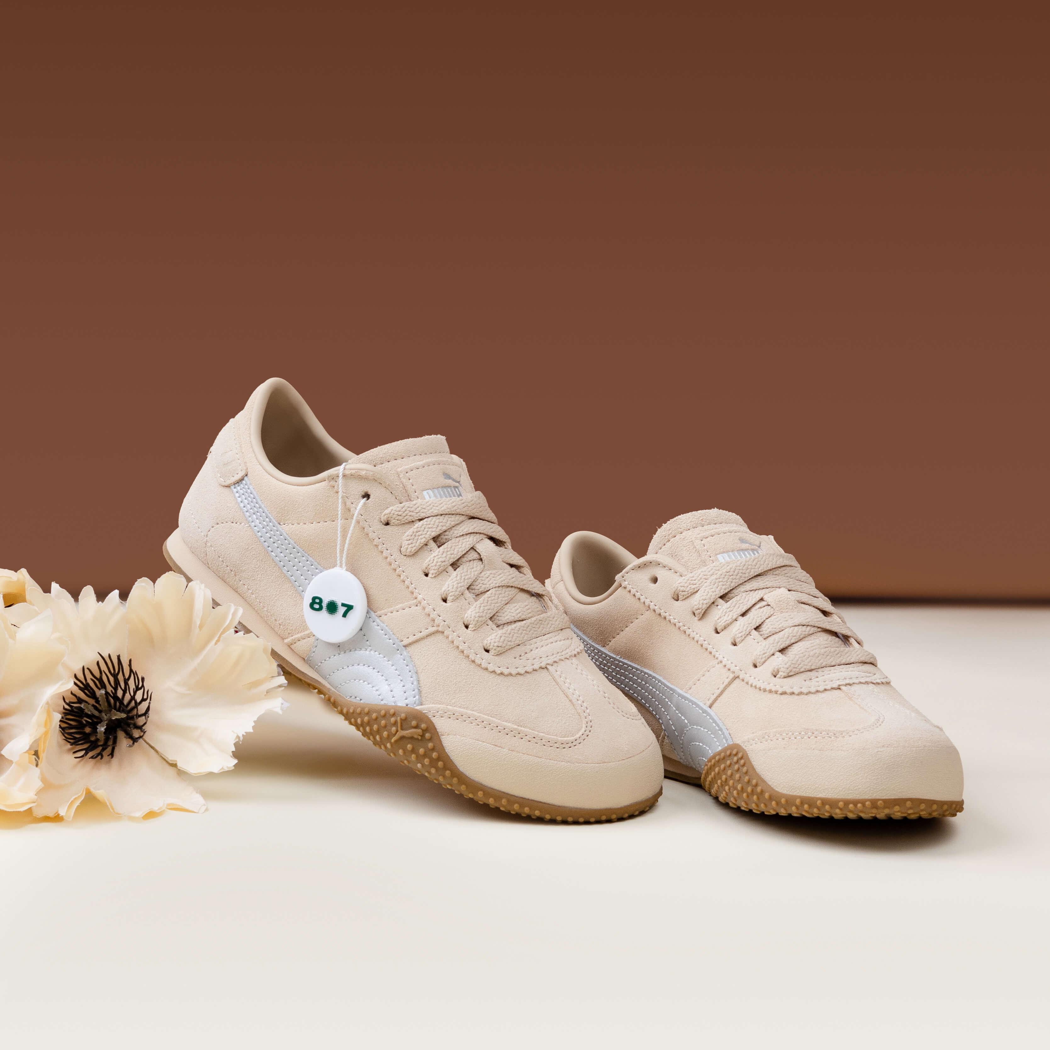 Puma Bella UT Suede Tan Silver