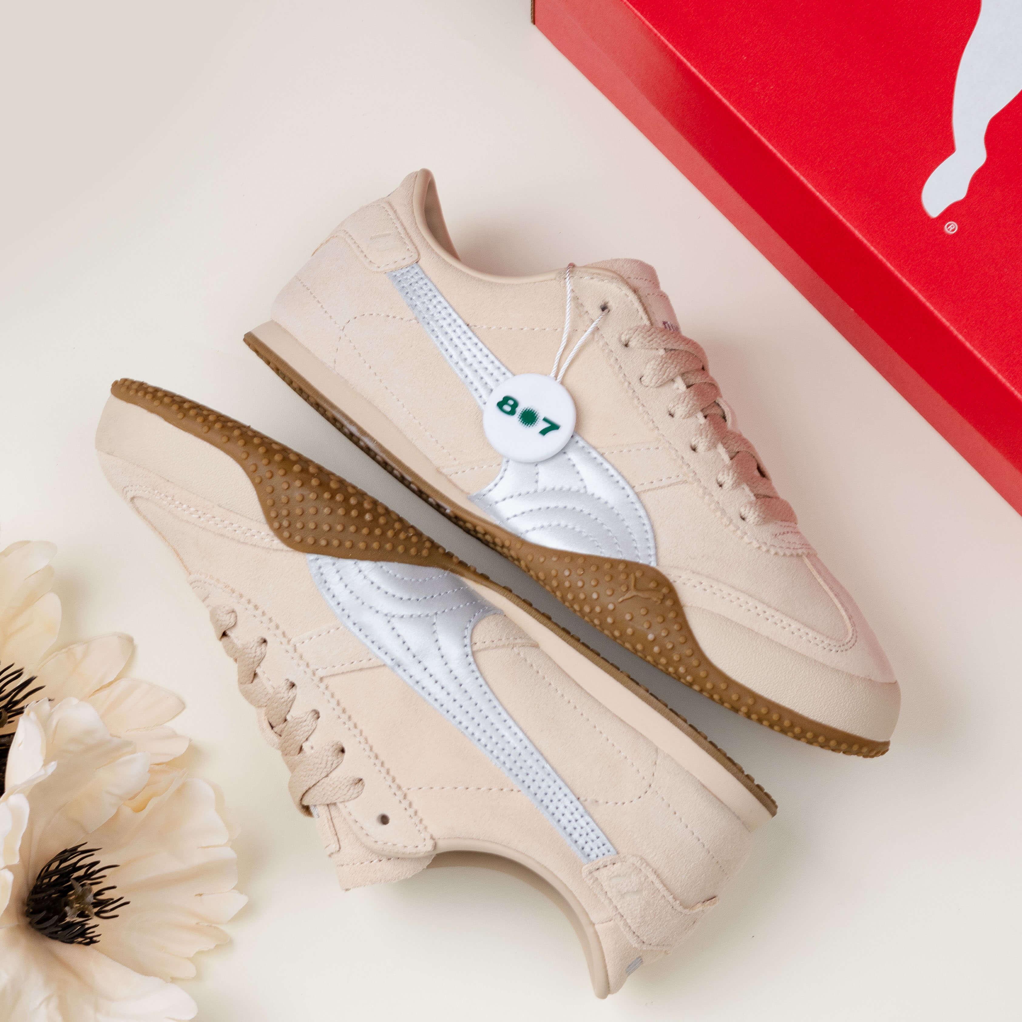 Puma Bella UT Suede Tan Silver