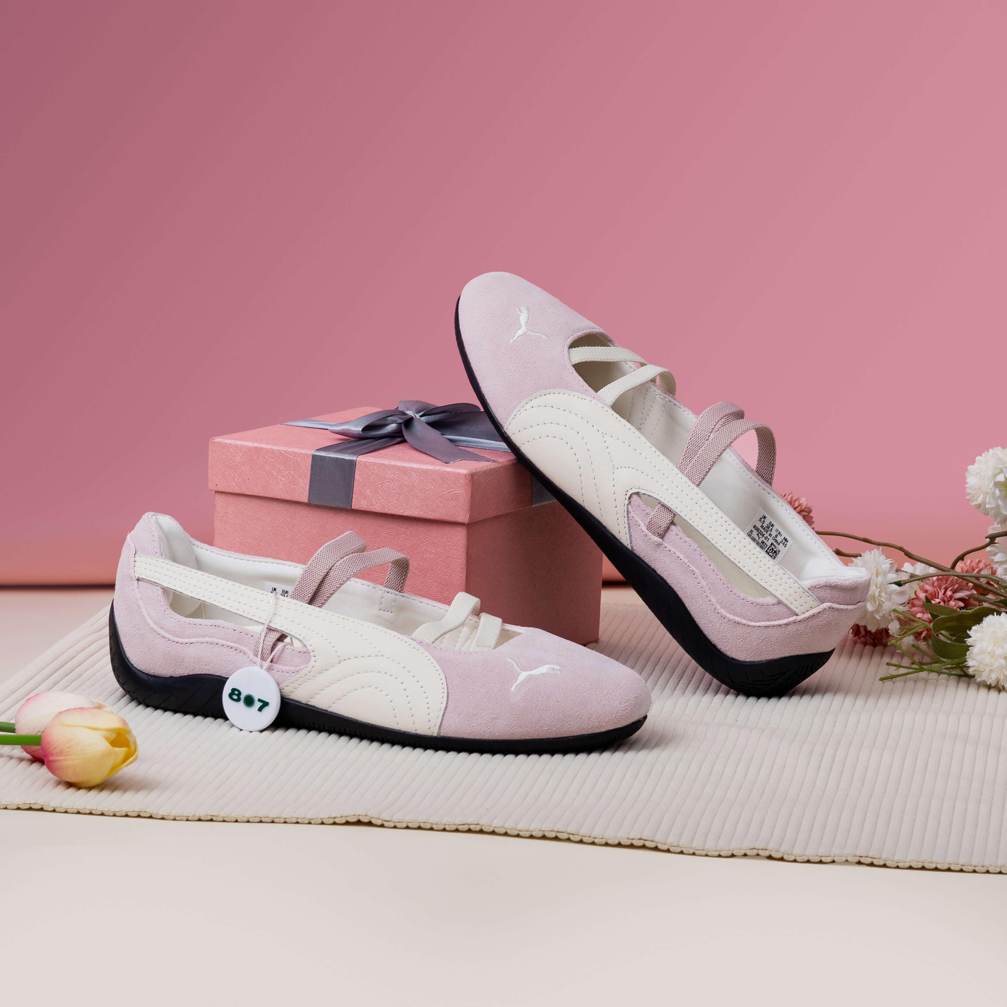 Puma Speedcat Ballet Whisp Of Pink Leather White