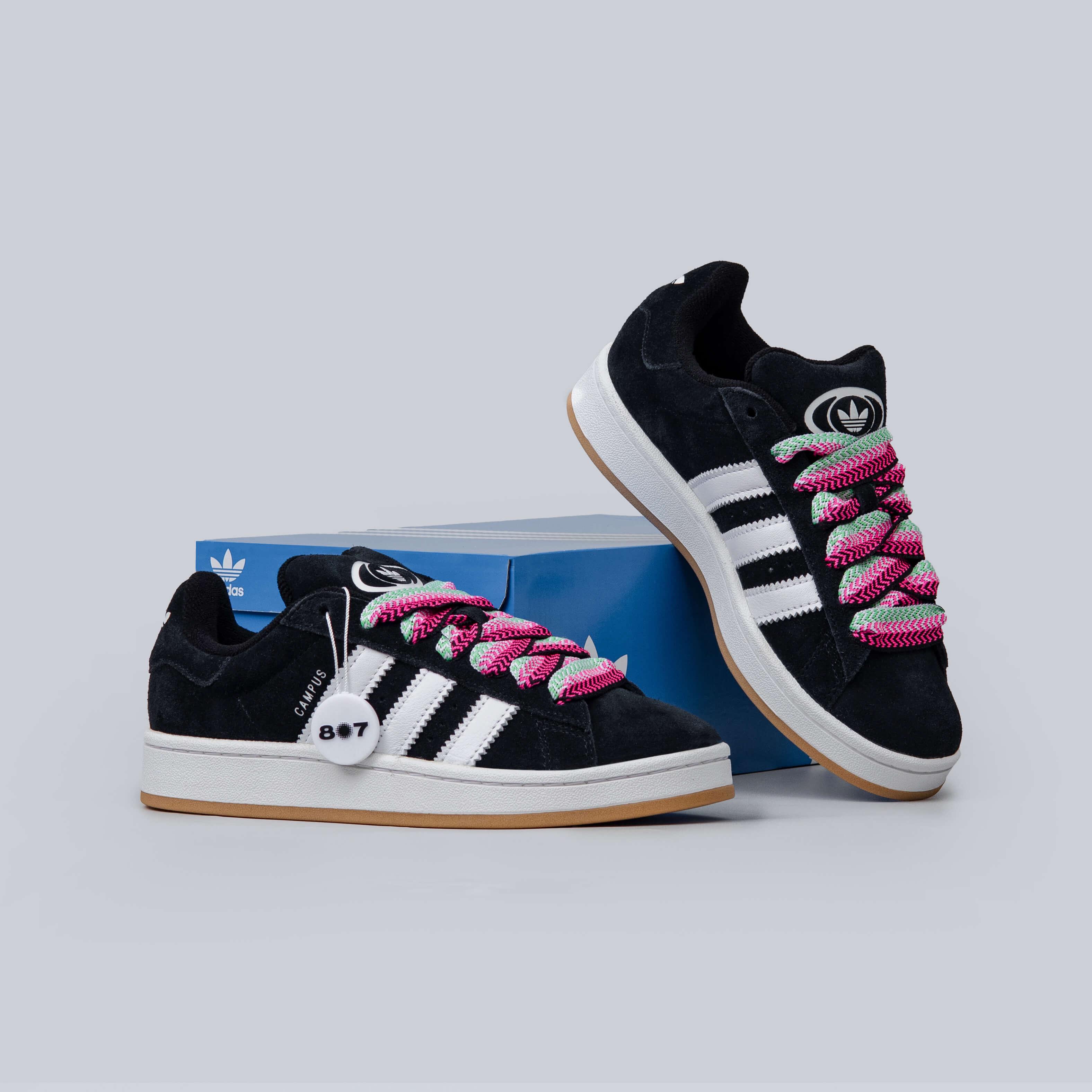 Adidas Campus 00s Camp Core Black Lucid Pink Cloud White