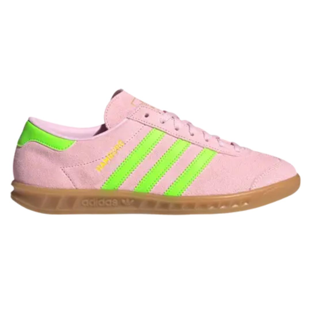 Adidas Hamburg Clear Pink Solar Green Gold Metallic