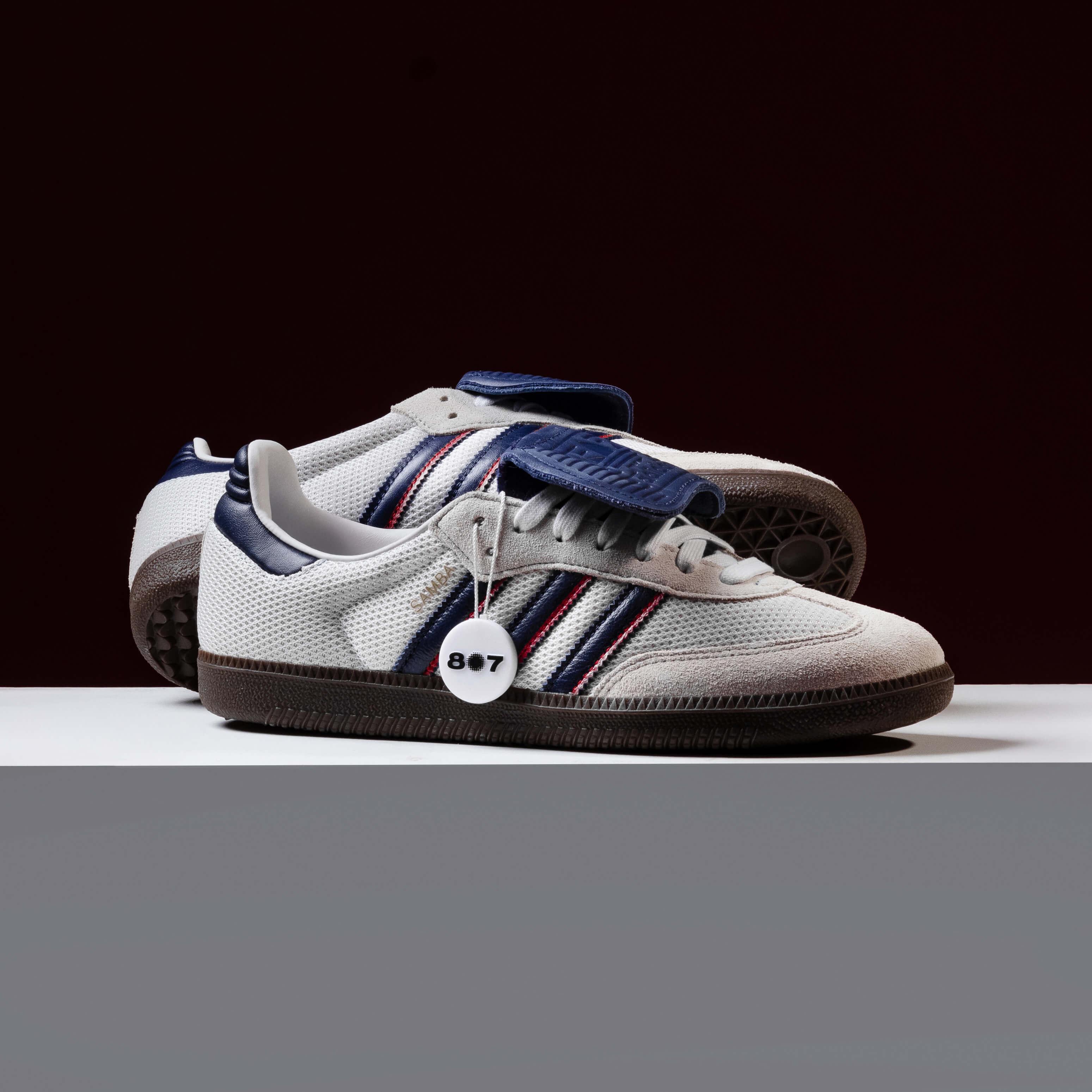 Adidas Samba LT Crystal White Dark Blue
