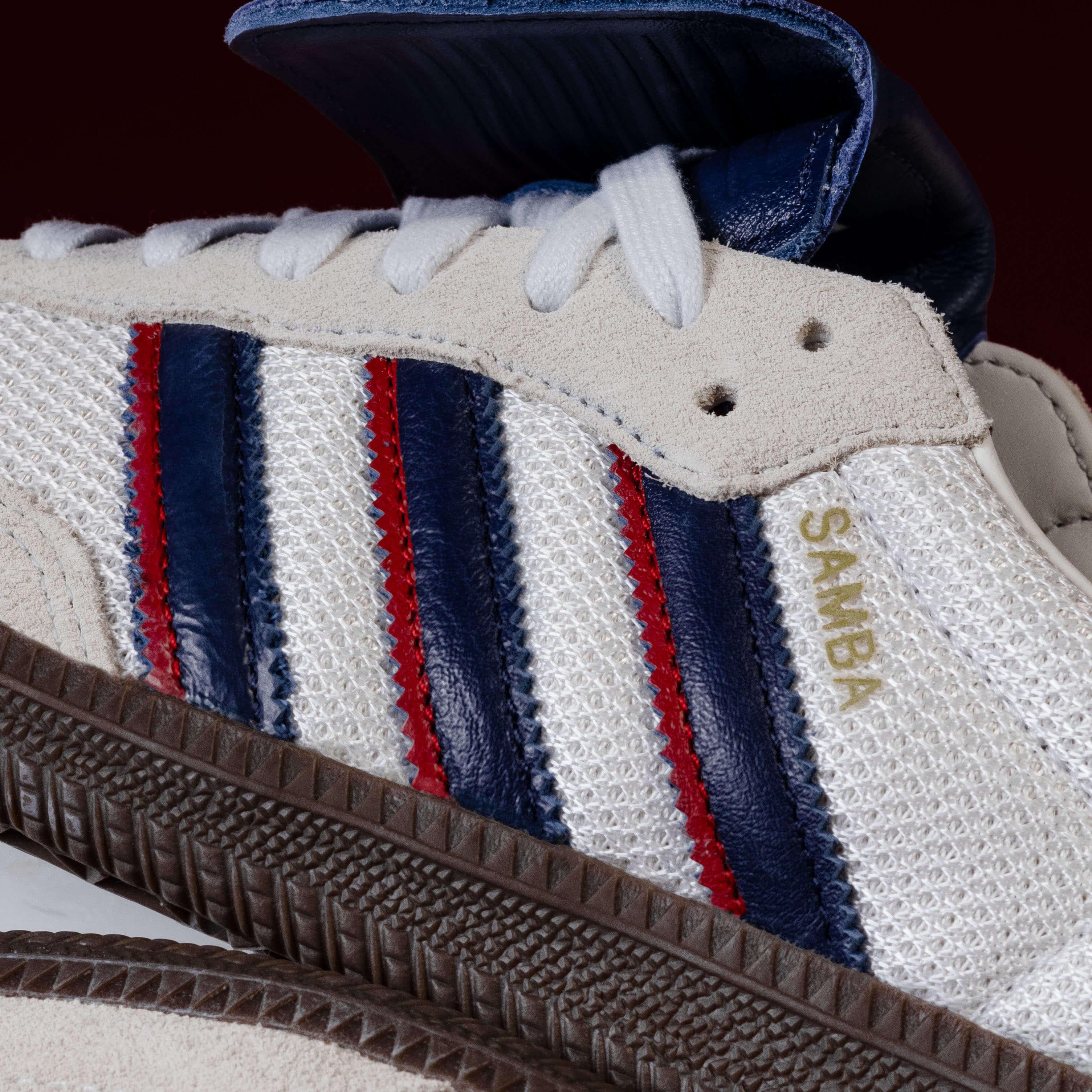 Adidas Samba LT Crystal White Dark Blue