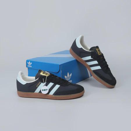 Adidas Samba OG Carbon Almost Blue Gum