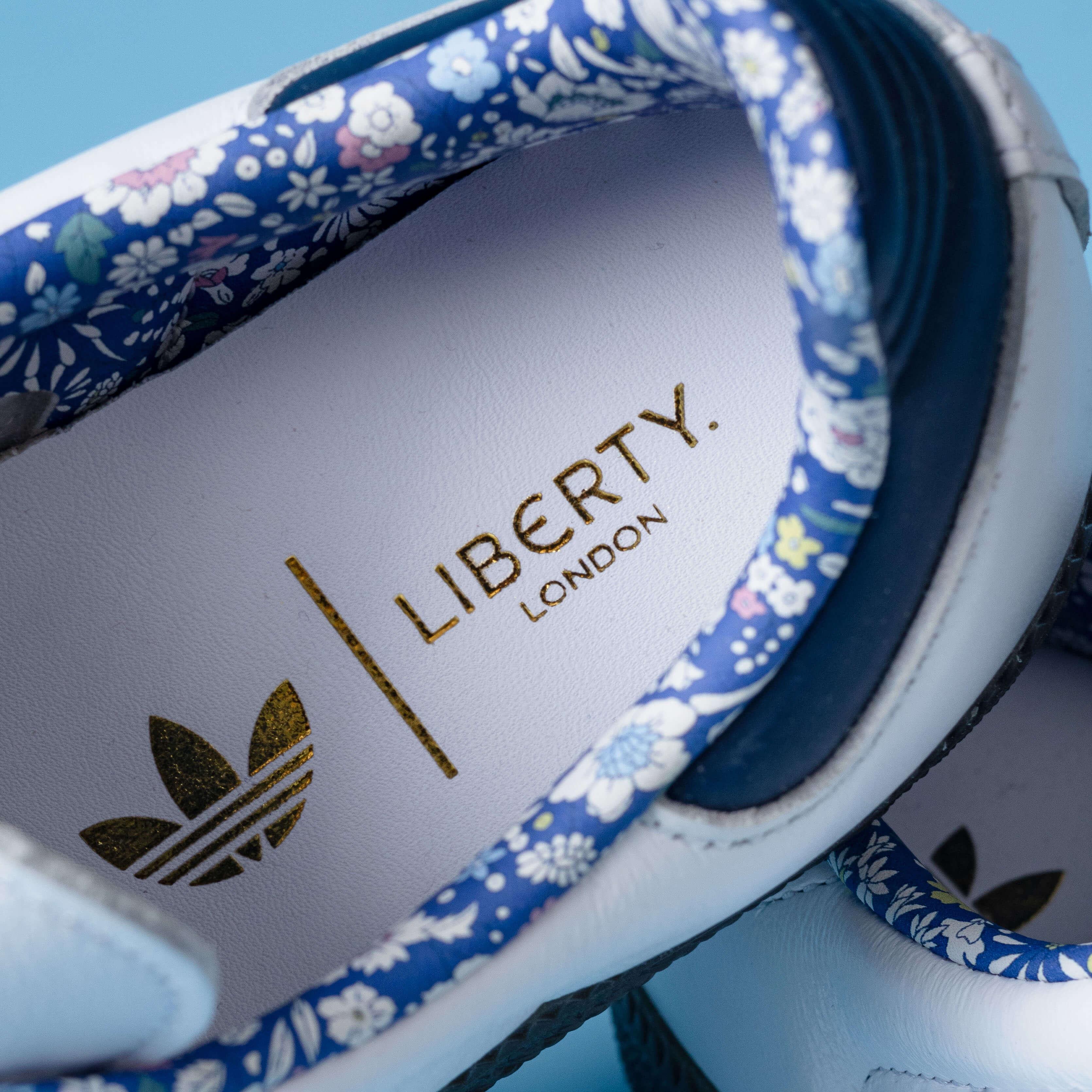 Adidas Samba OG Liberty London Floral White Blue