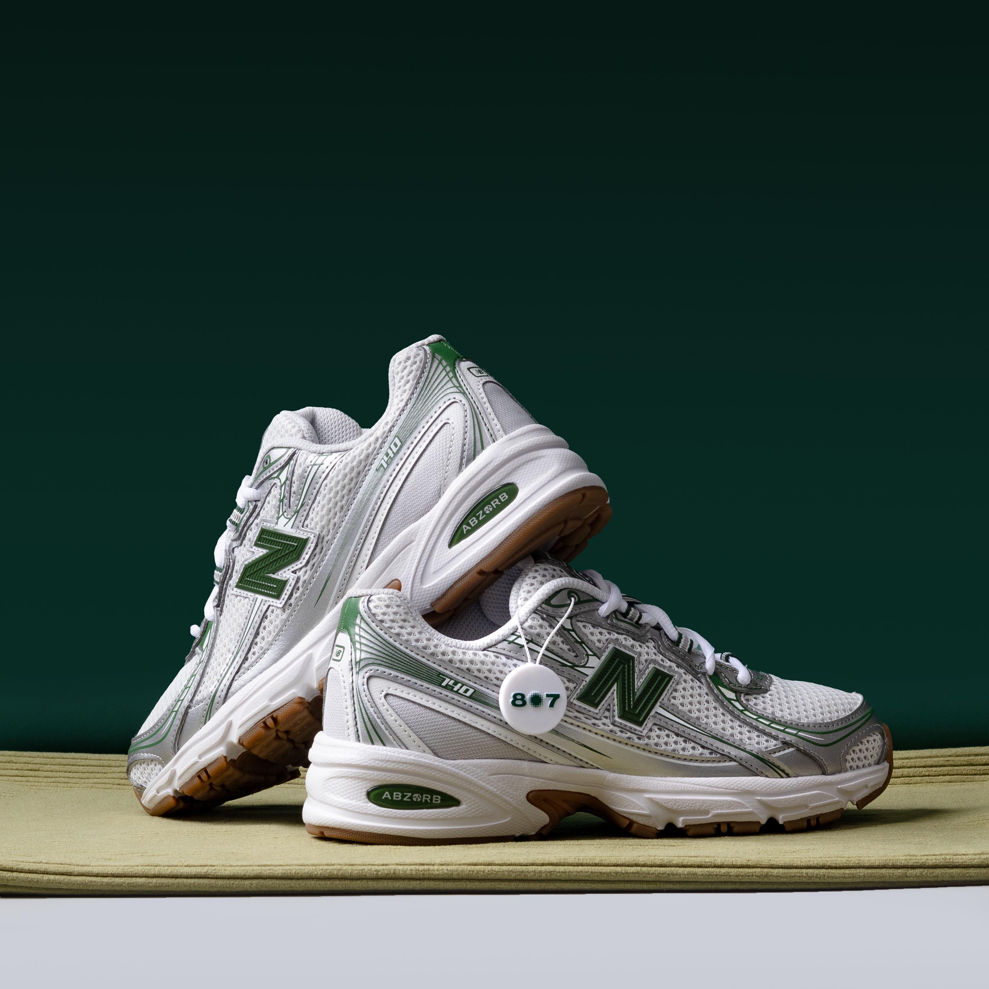 New Balance 740 V2 Grey Alpine Green
