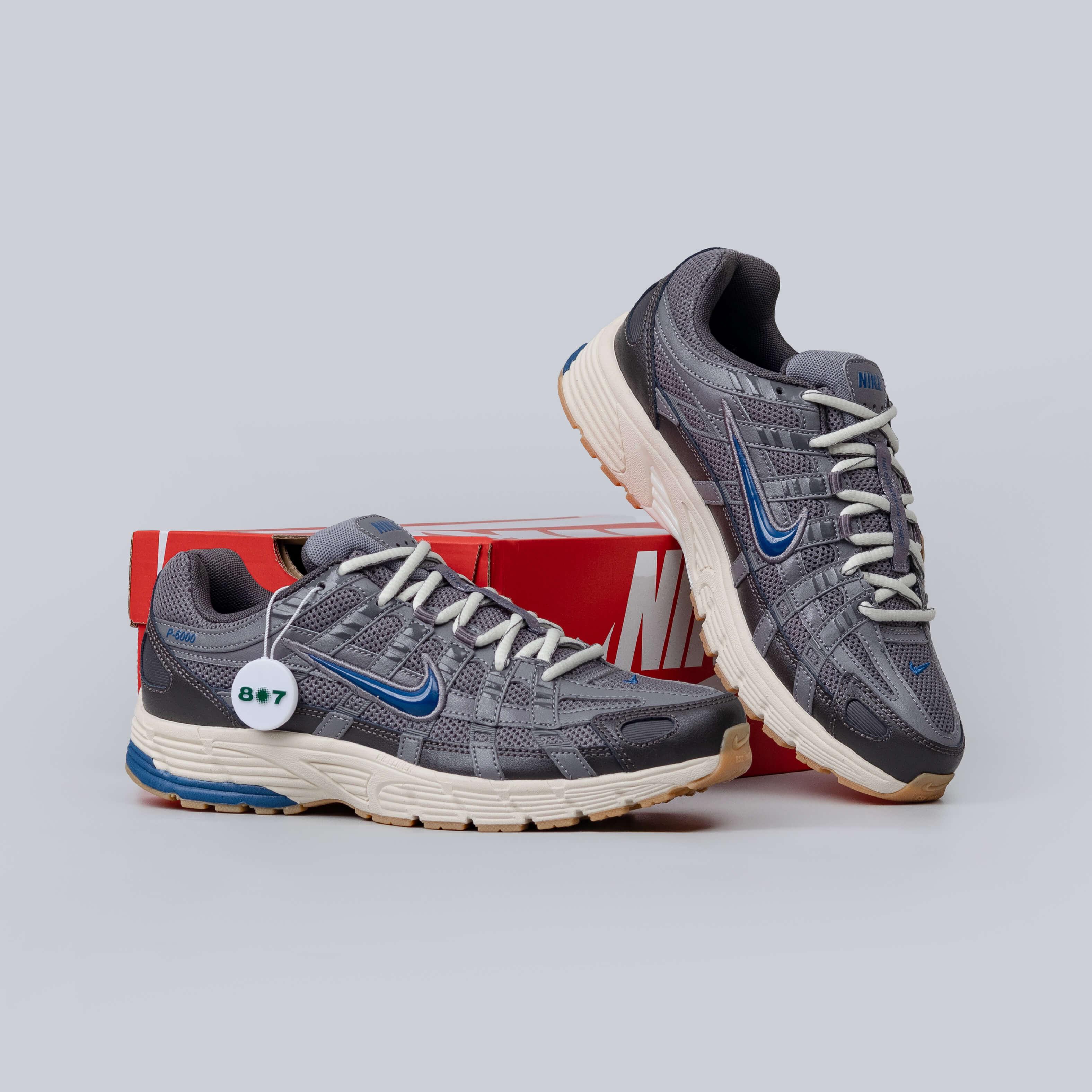 Nike P6000 Grey Court Blue