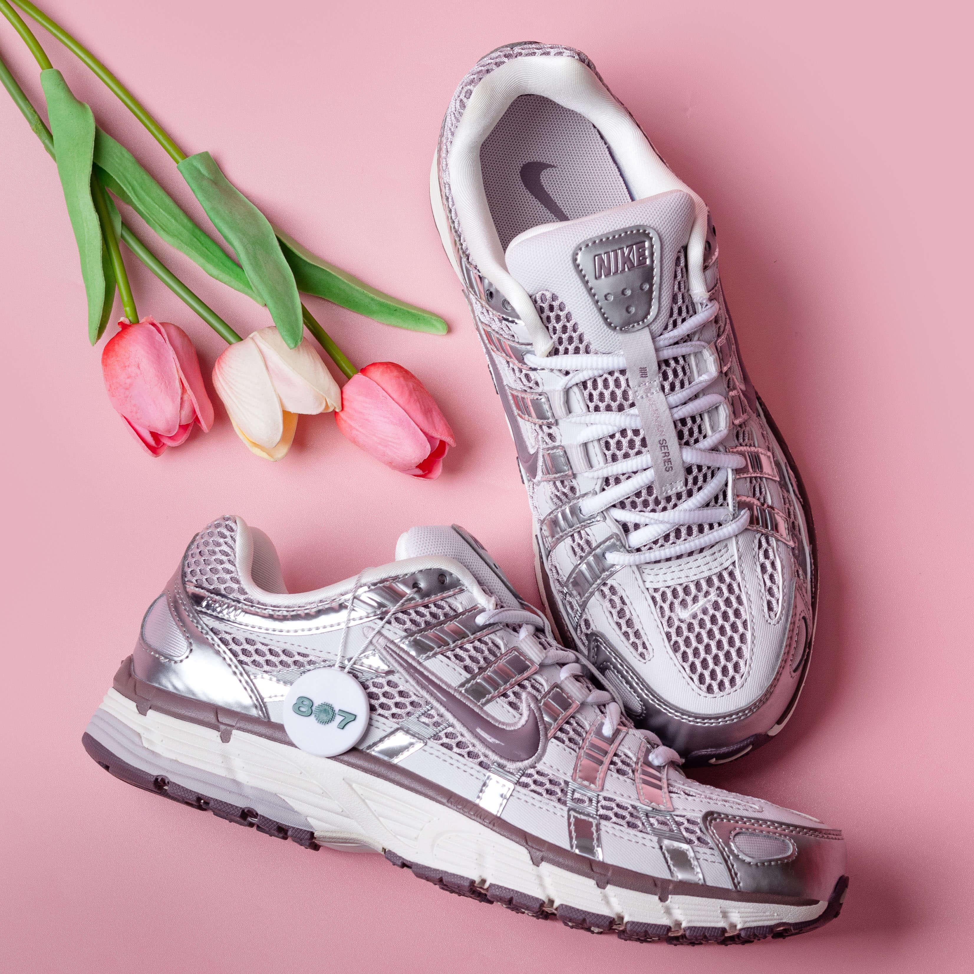 Nike P6000 Platinum Violet Vast Grey