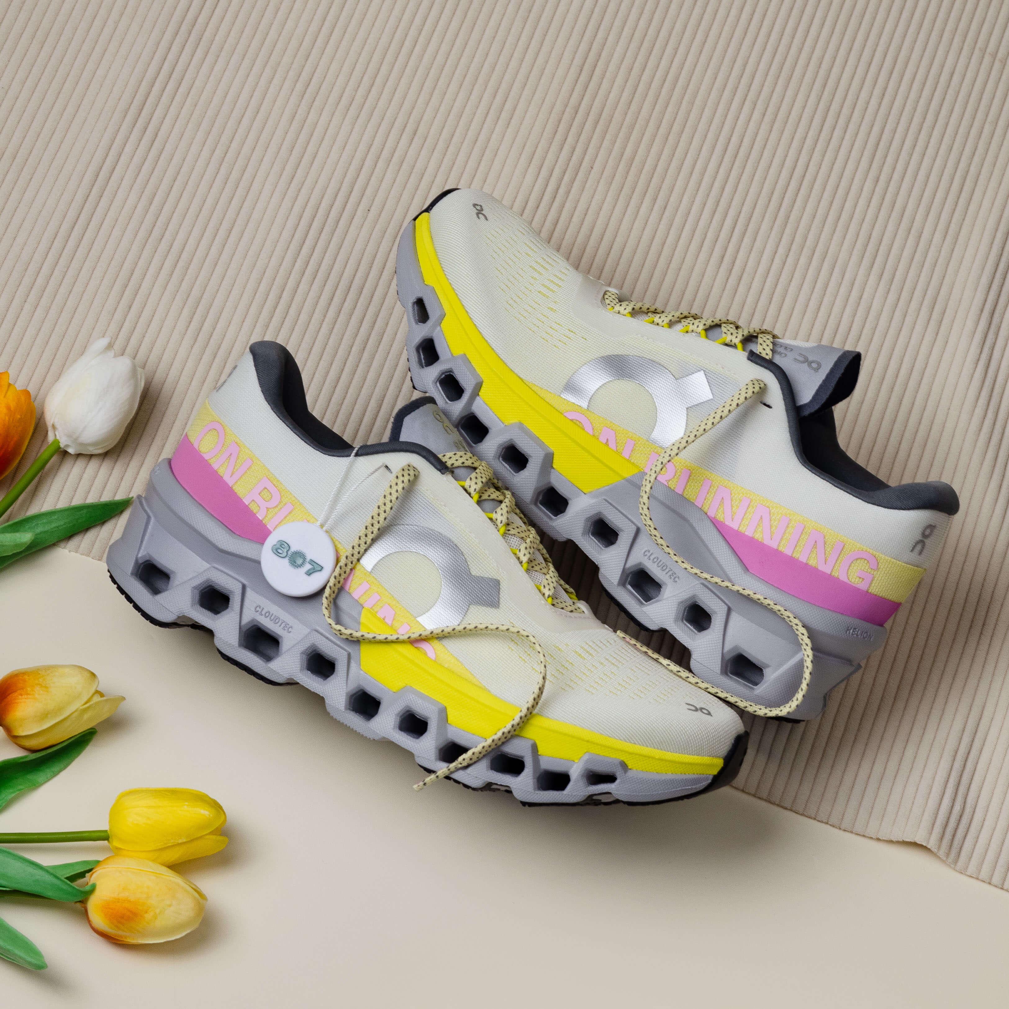 ON Cloudmonster 2 Ivory Lime