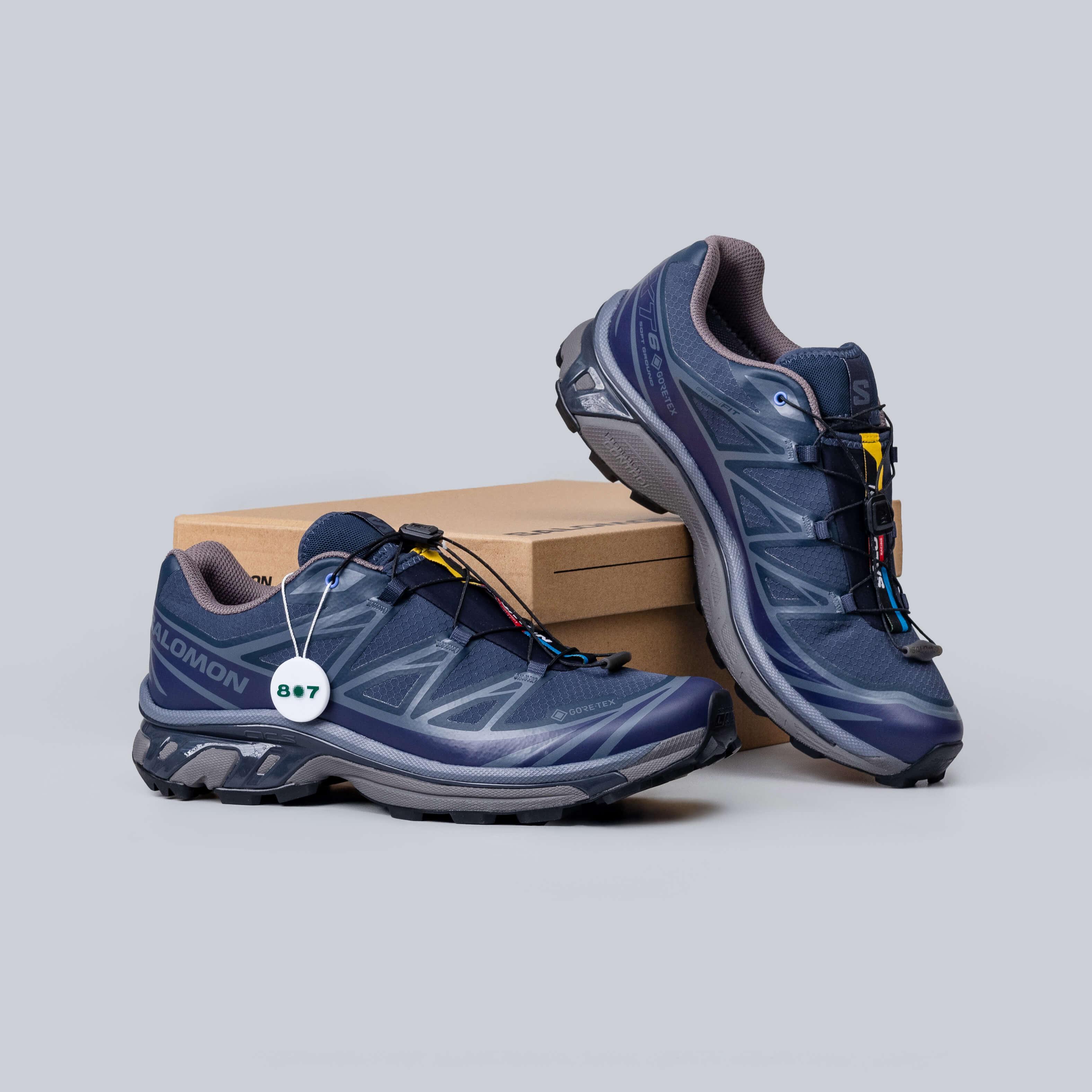 Salomon XT6 Goretex Blue Nights Plum Kitten