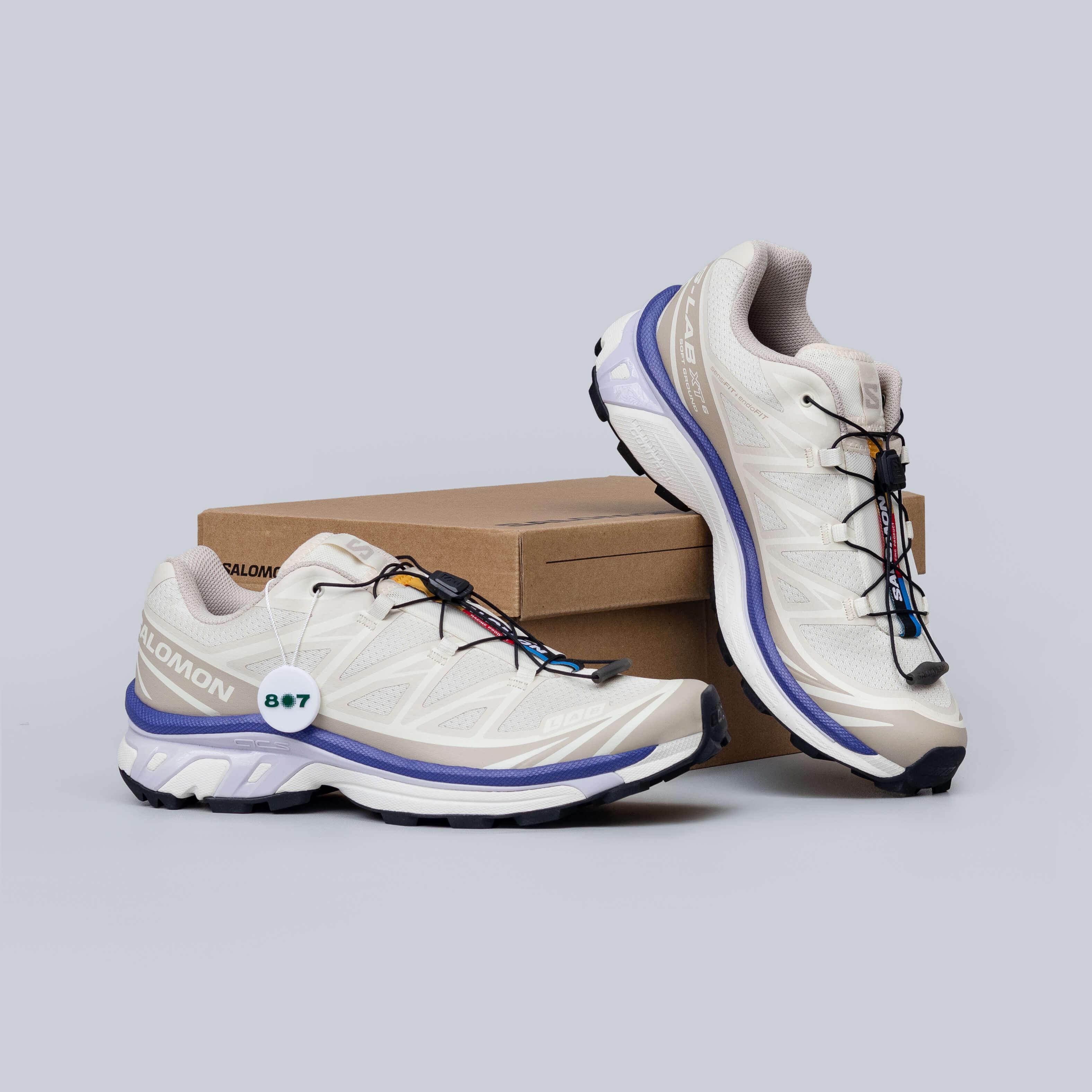 Salomon XT6 Milk Silver Cloud