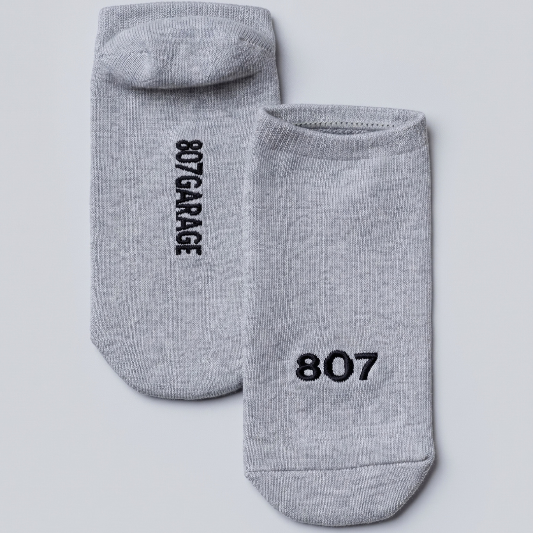 807 Identity Hidden Socks Grey Black
