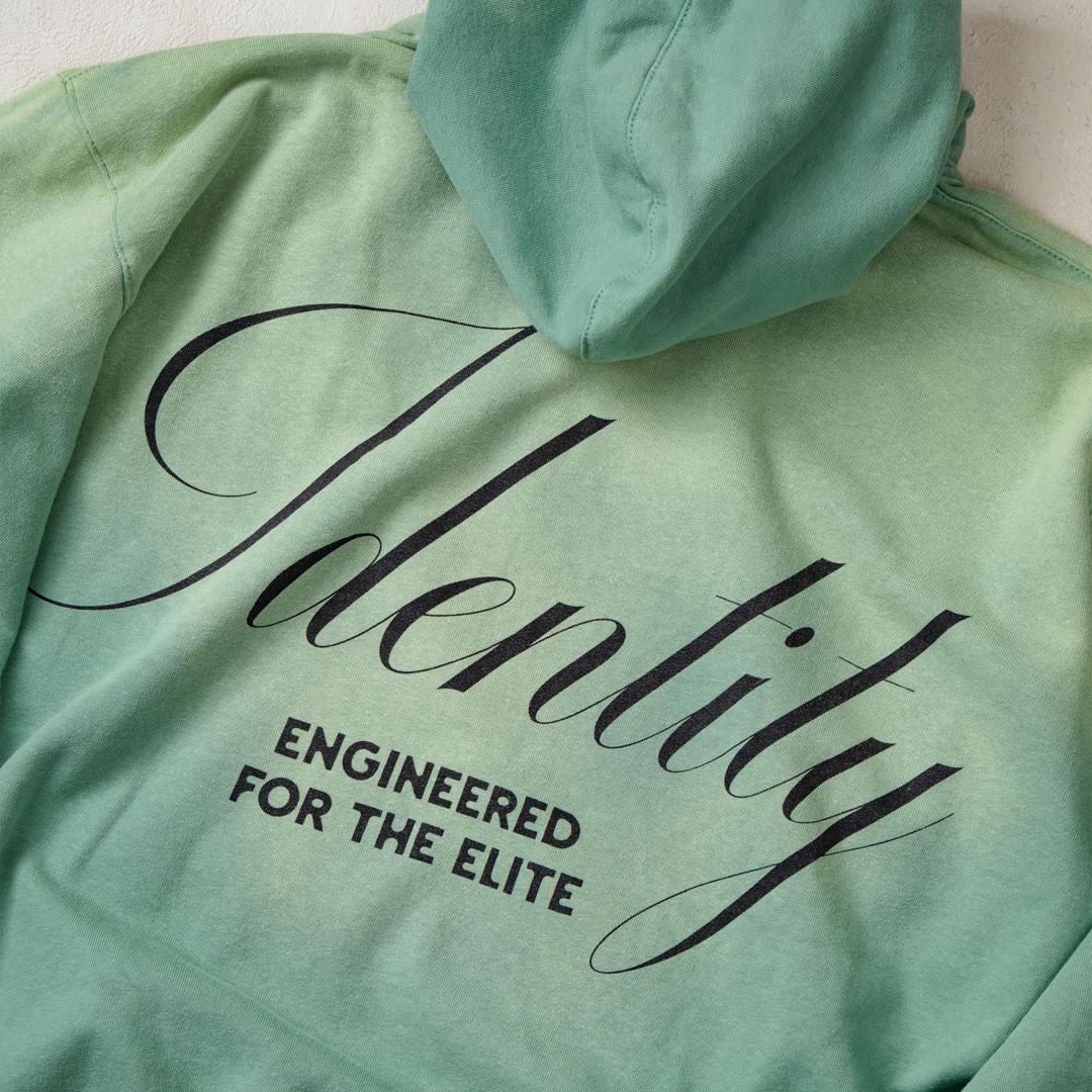 807 Identity Washed Elite Hoodie Green