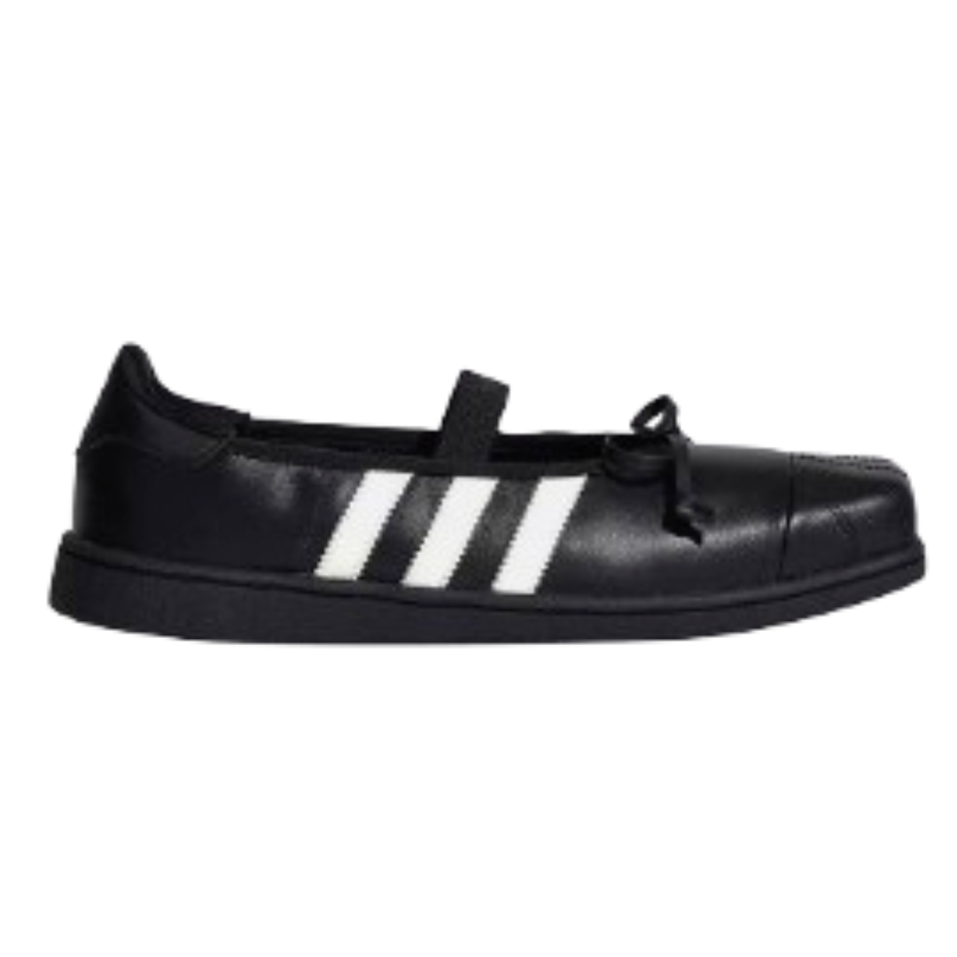 Adidas Superstar Square Toe Ballet Jennie Black Off White