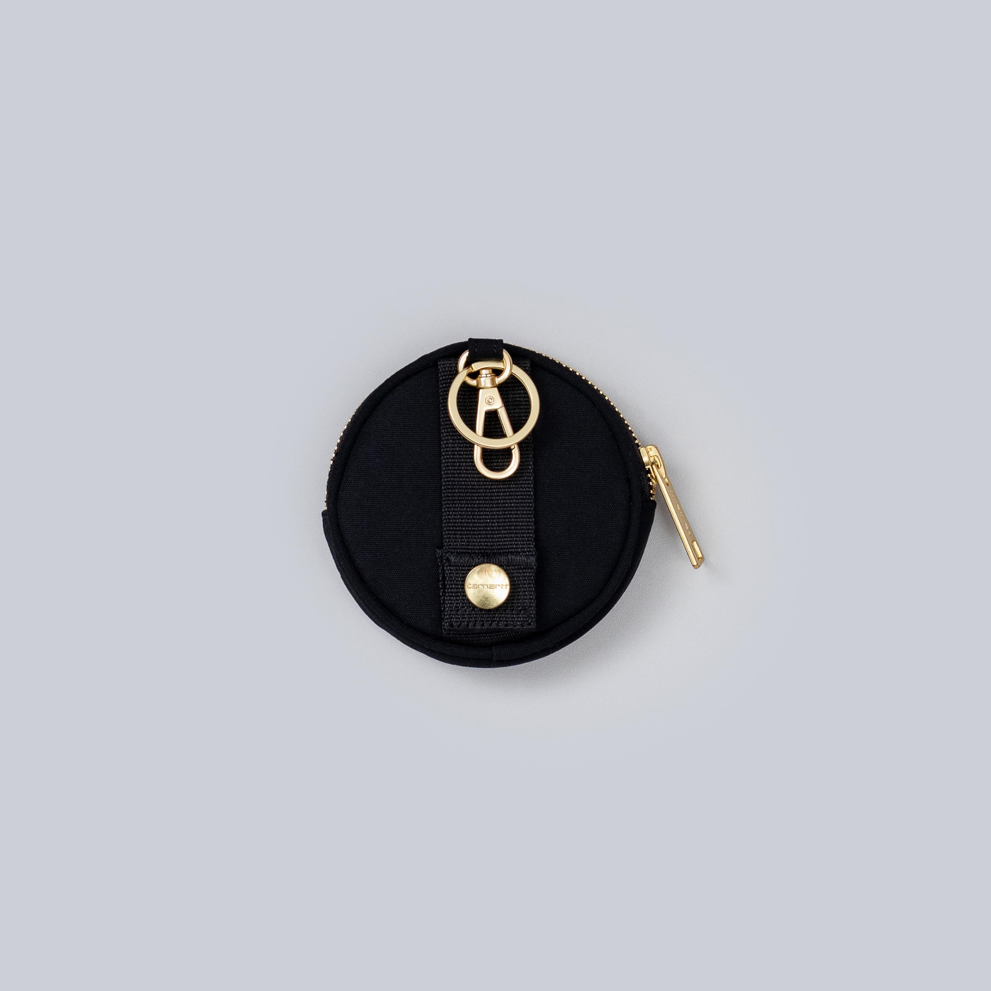 Carhartt WIP Clarton Zip Wallet Black