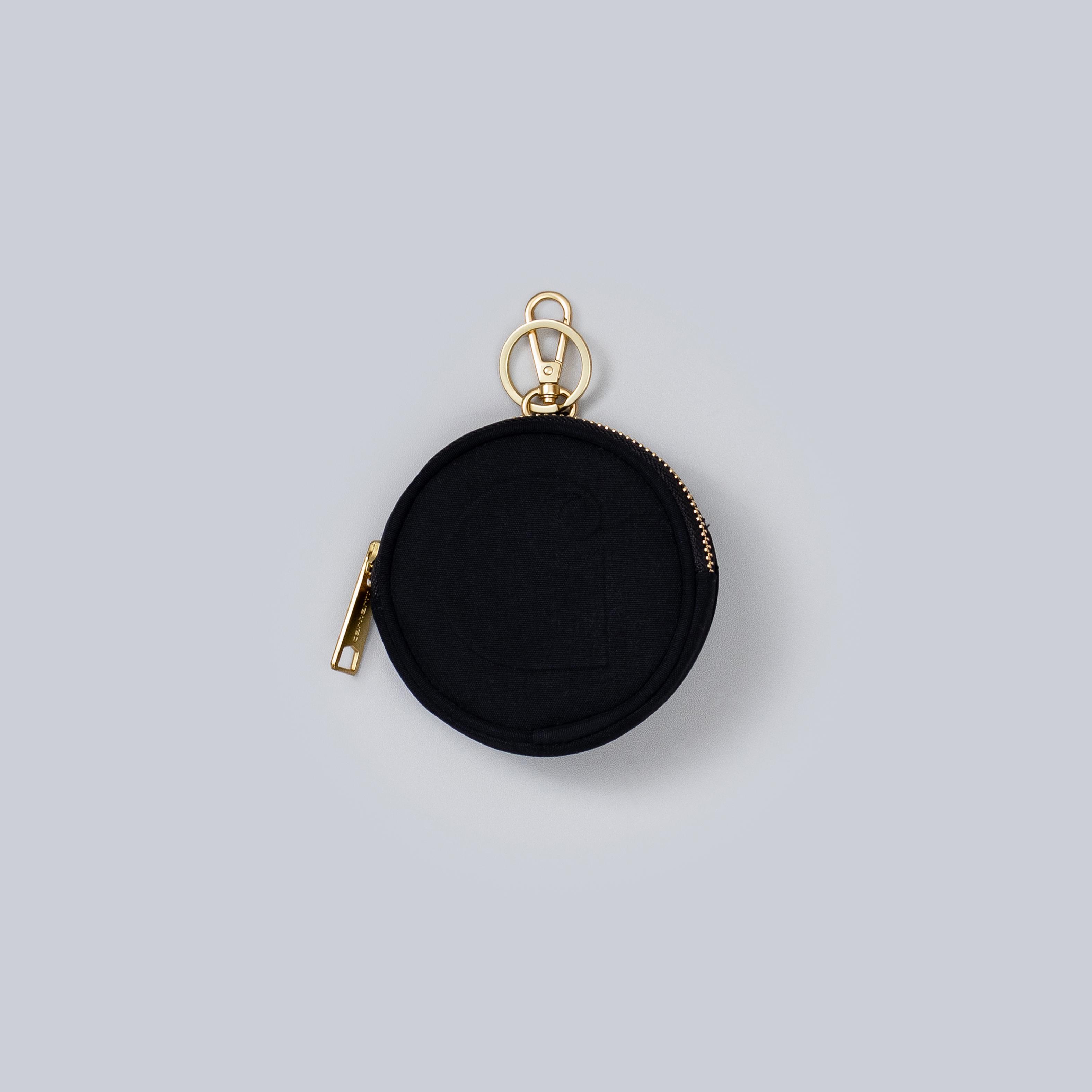 Carhartt WIP Clarton Zip Wallet Black