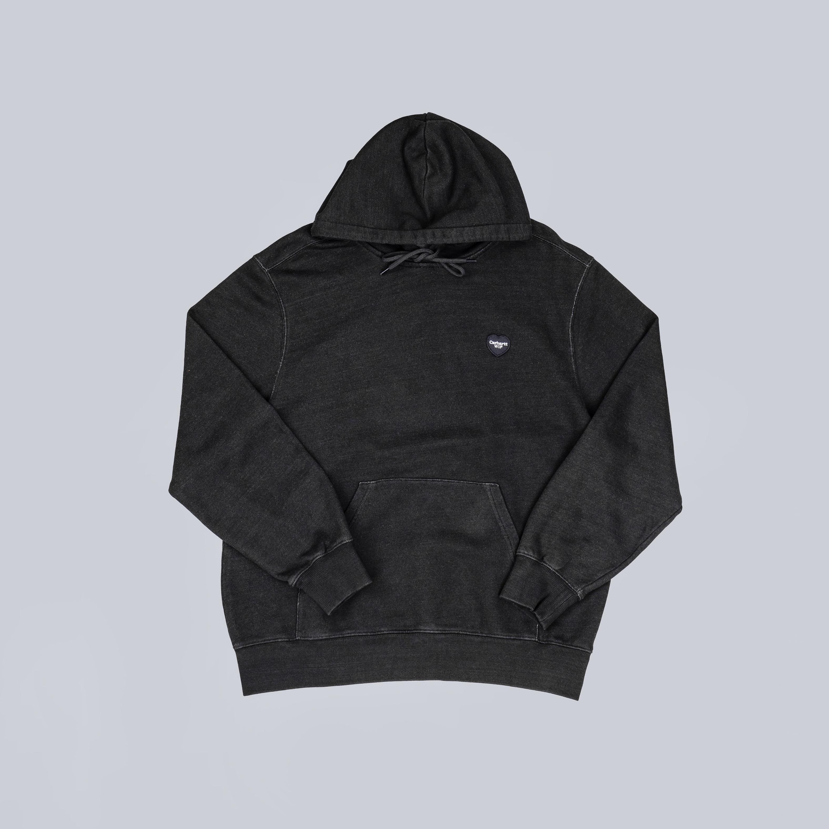 Carhartt Wip Hooded Heart Sweatshirt Black 
