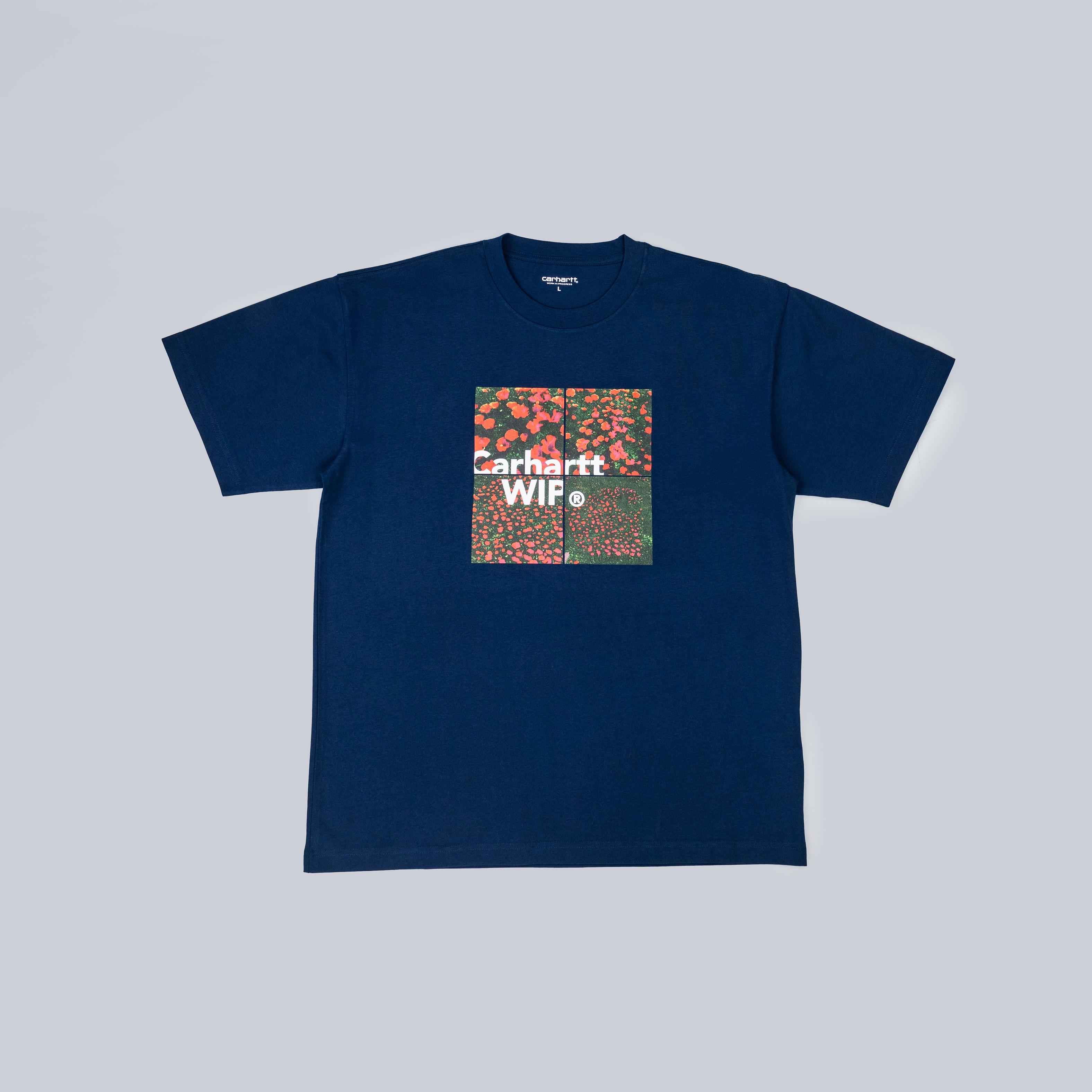 Carhartt WIP Singapore Navy Tee