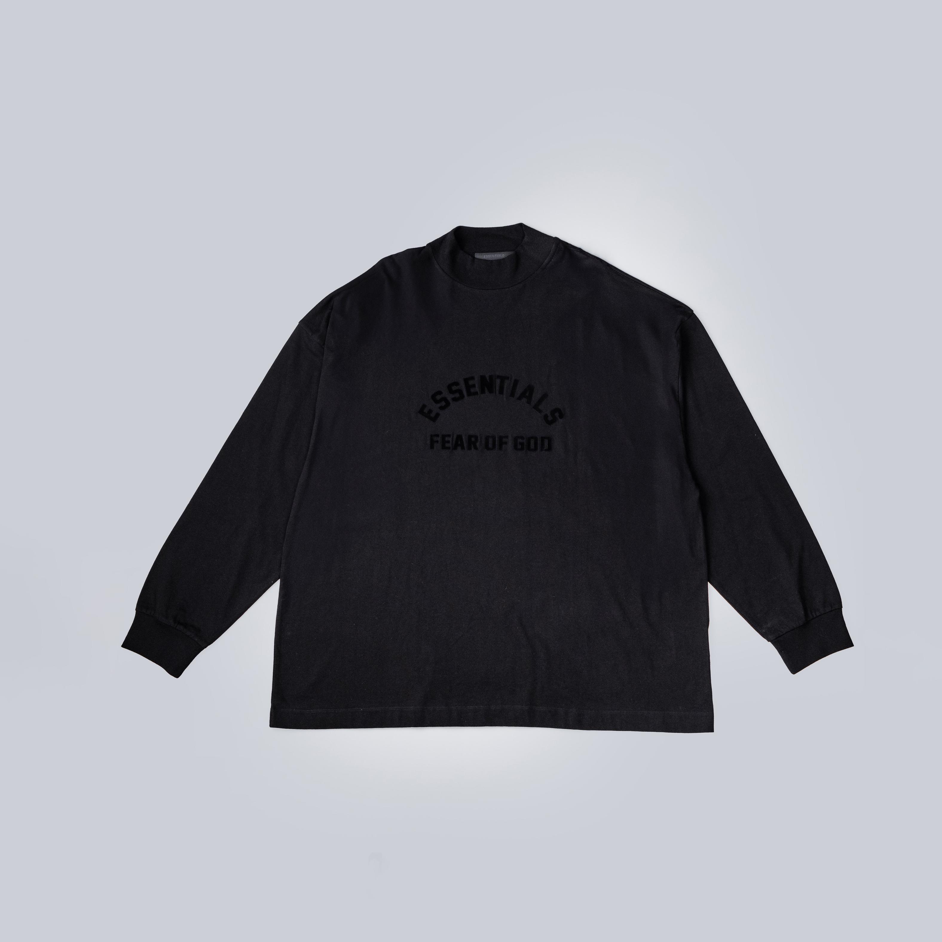 Essentials Long Sleeve Black