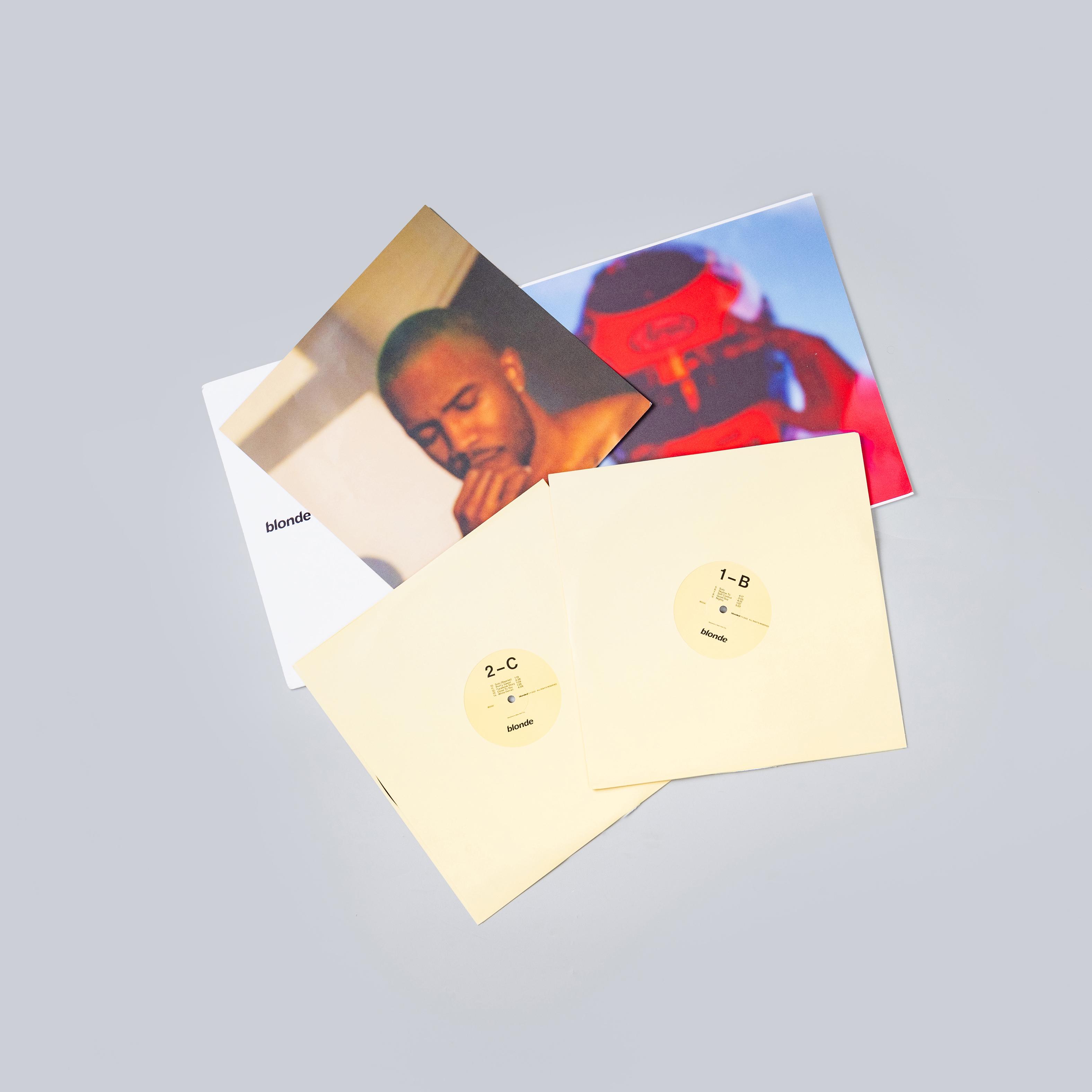 Frank Ocean Blonde 2XLP Vinyl