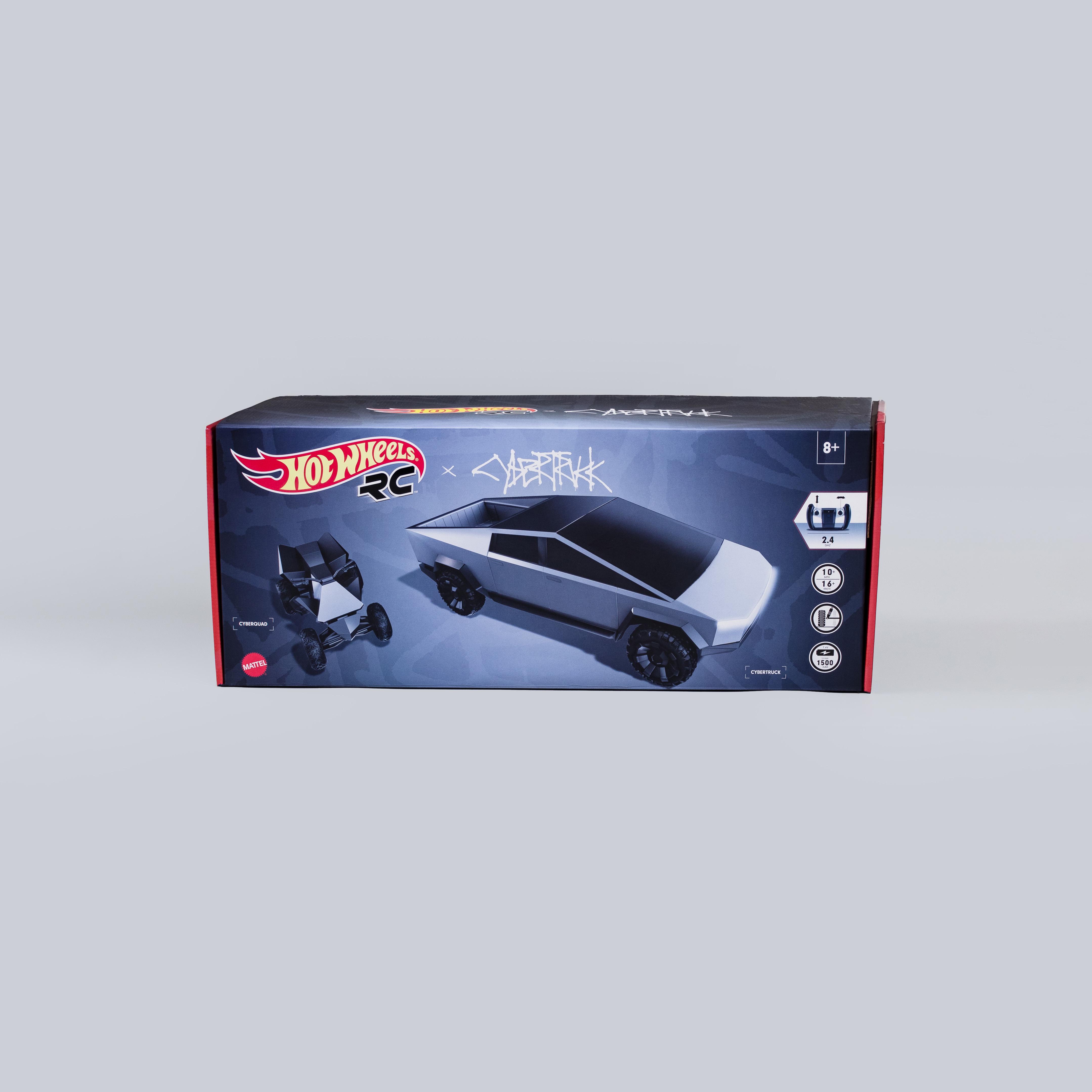 Hot Wheels X Tesla Cybertruck 1:10 Scale RC Car