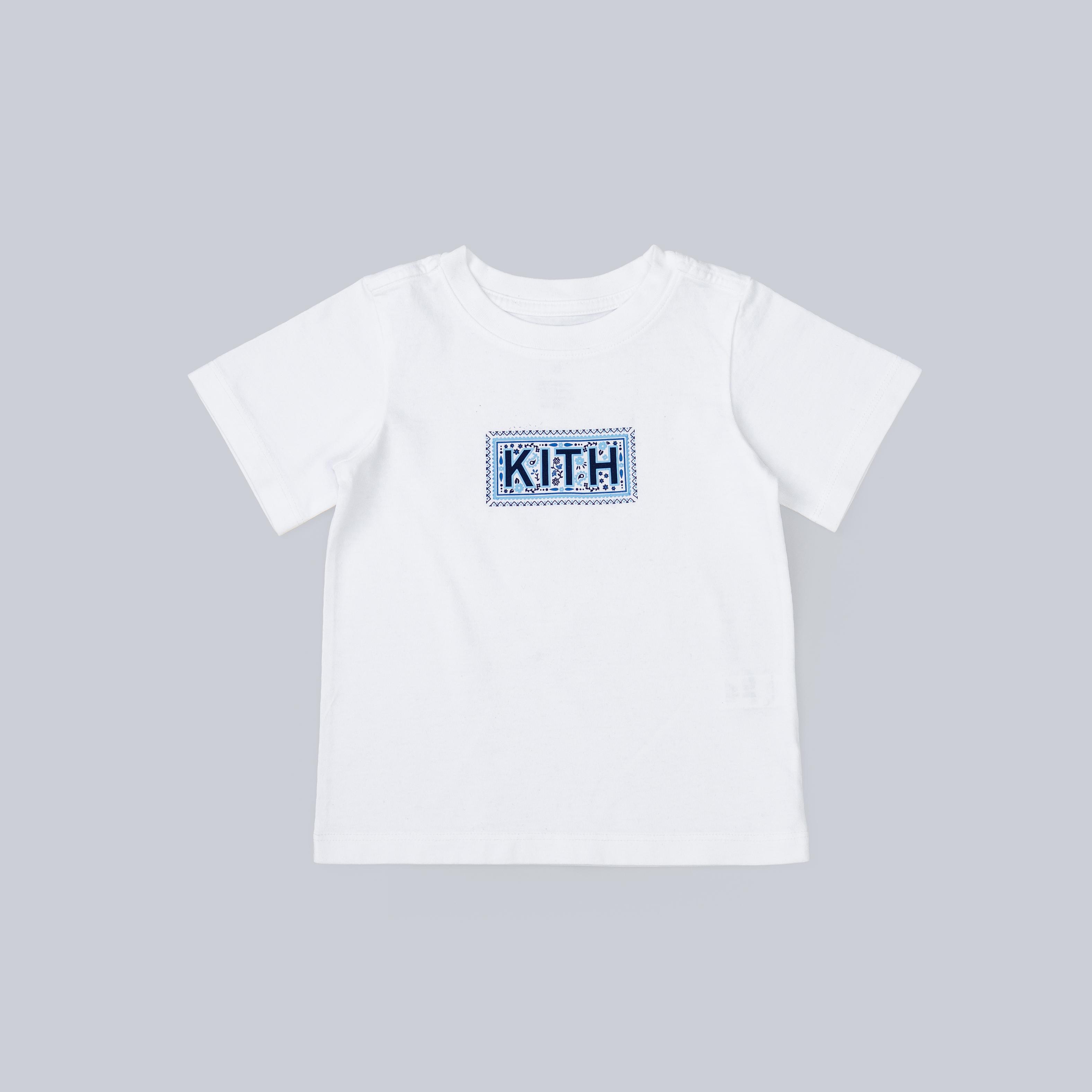Kith Kids Needlepoint Tee White 12 - 18 Month