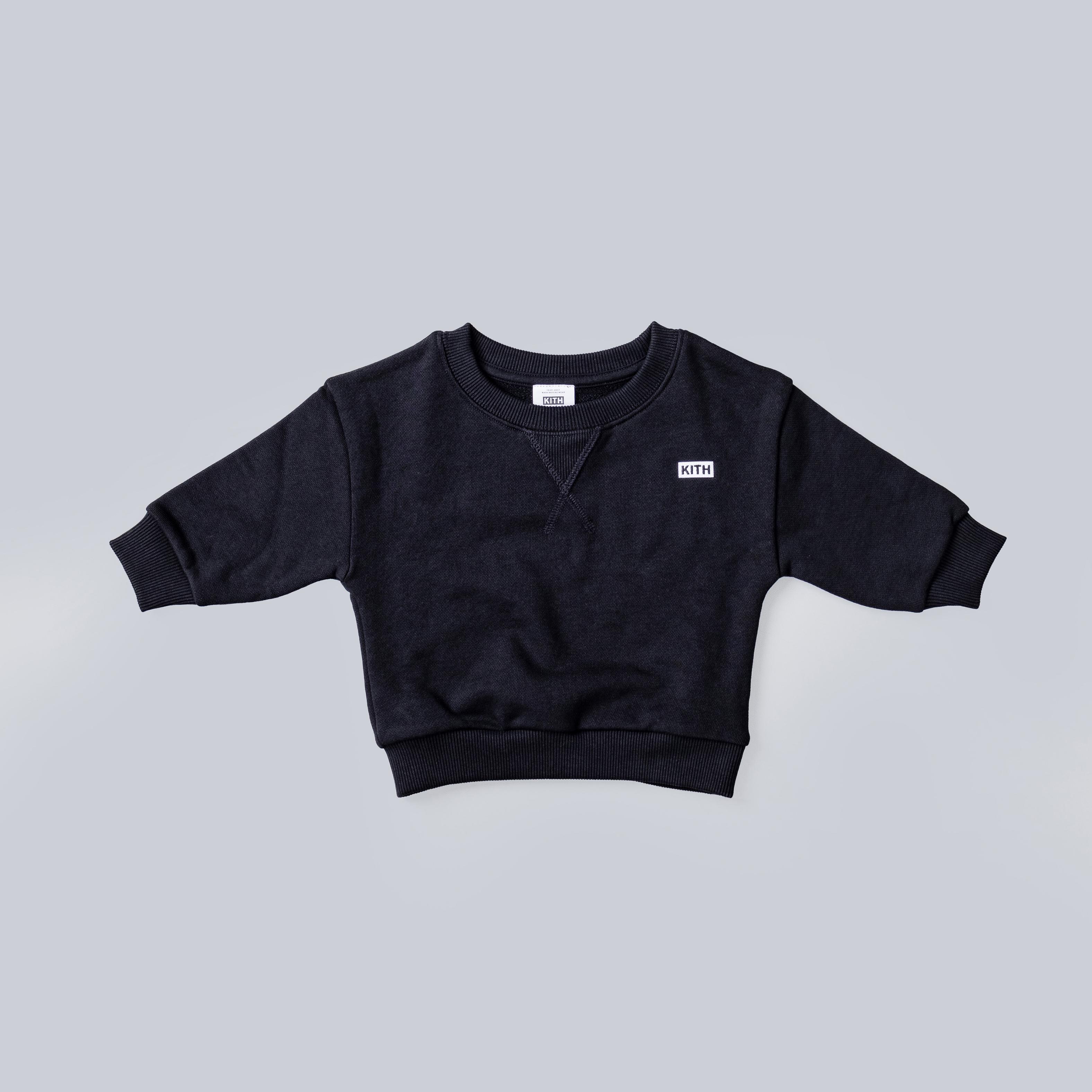 Kith Kids Nelson Crewneck Black 9 - 12 Month