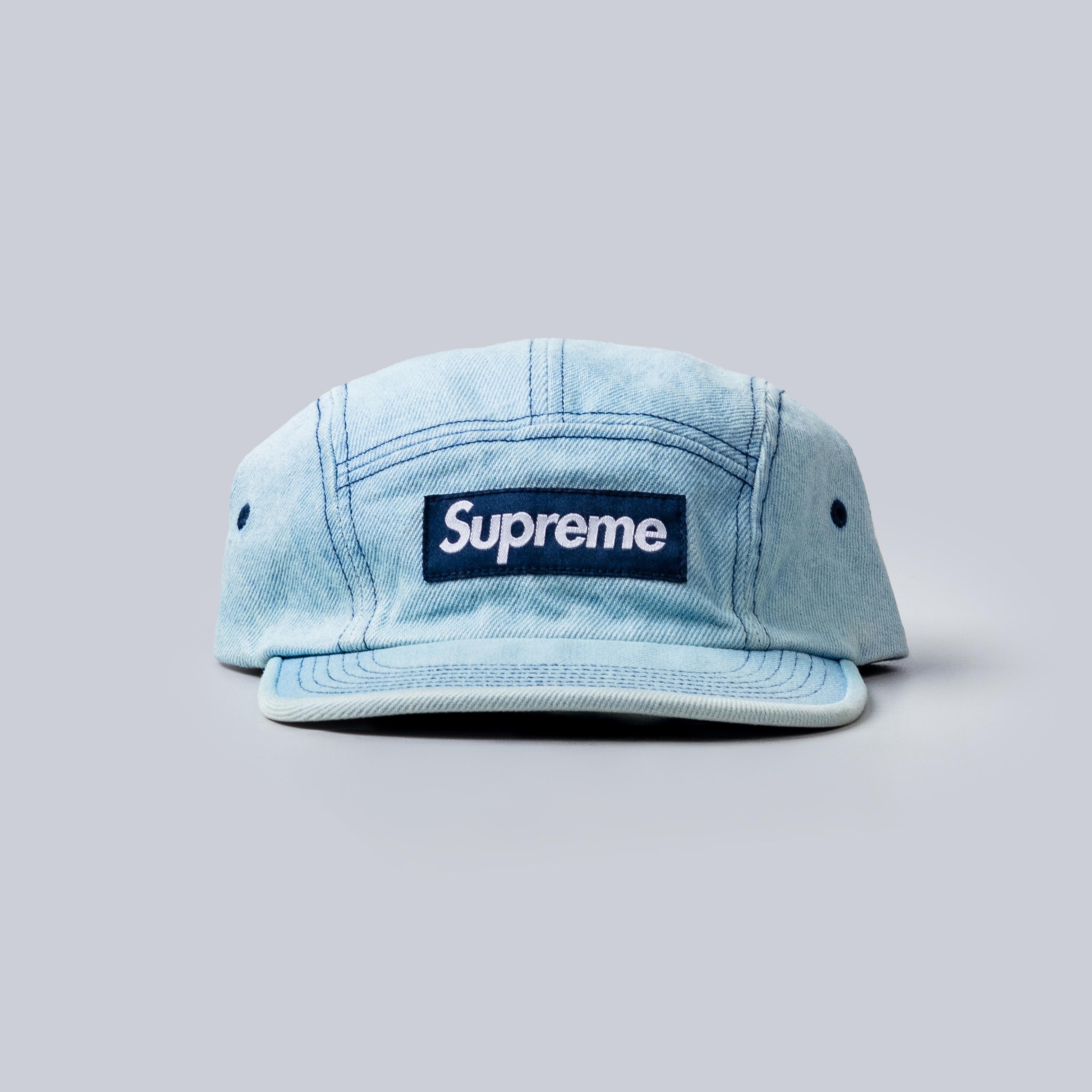 Sup Denim Camp Cap Blue