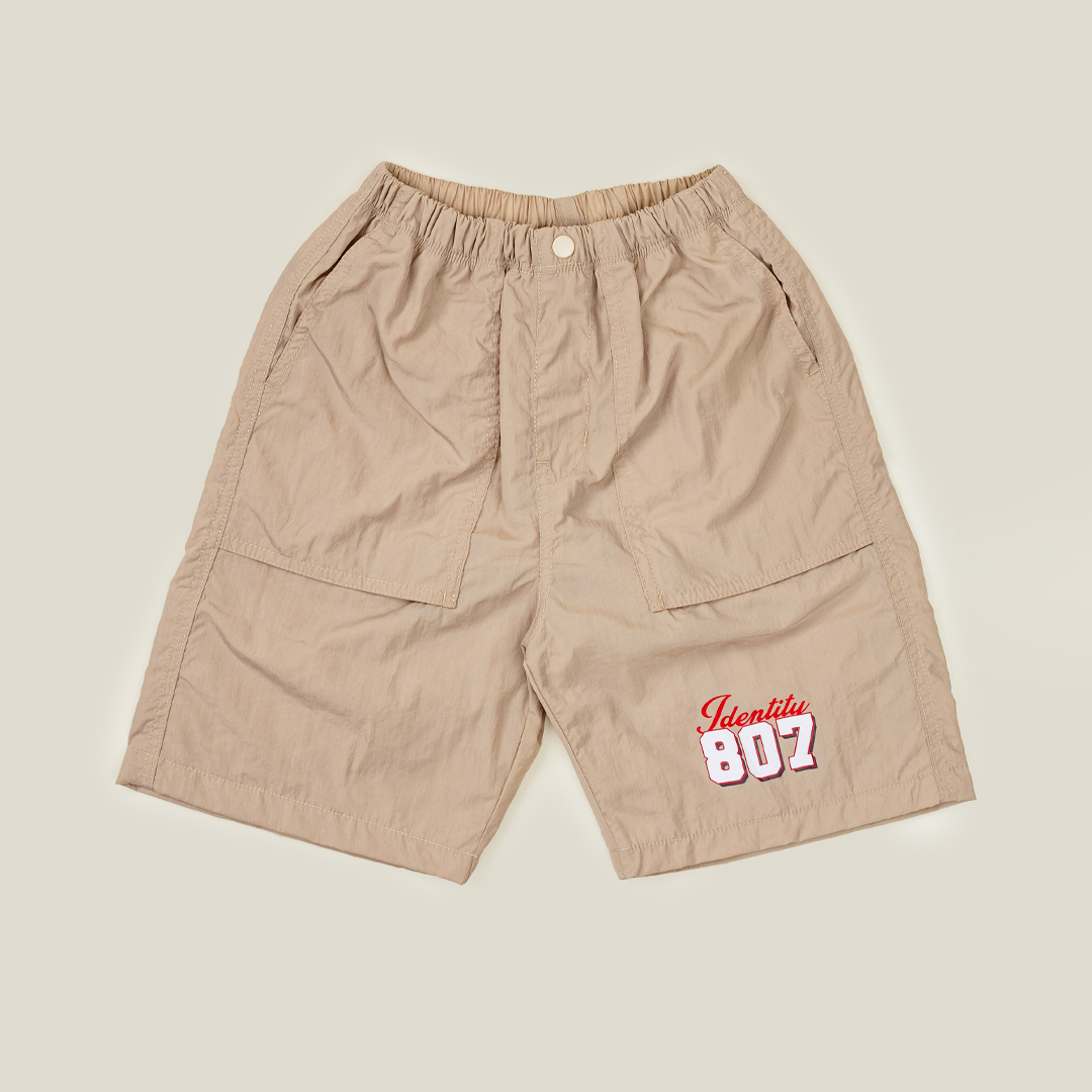 807 IDENTITY Kids Nylon Pants Light Brown