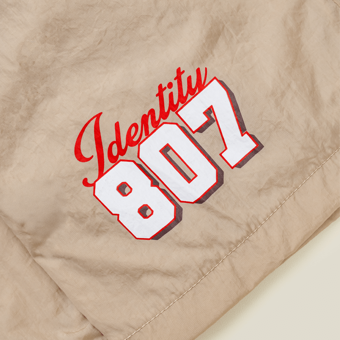 807 IDENTITY Kids Nylon Pants Light Brown