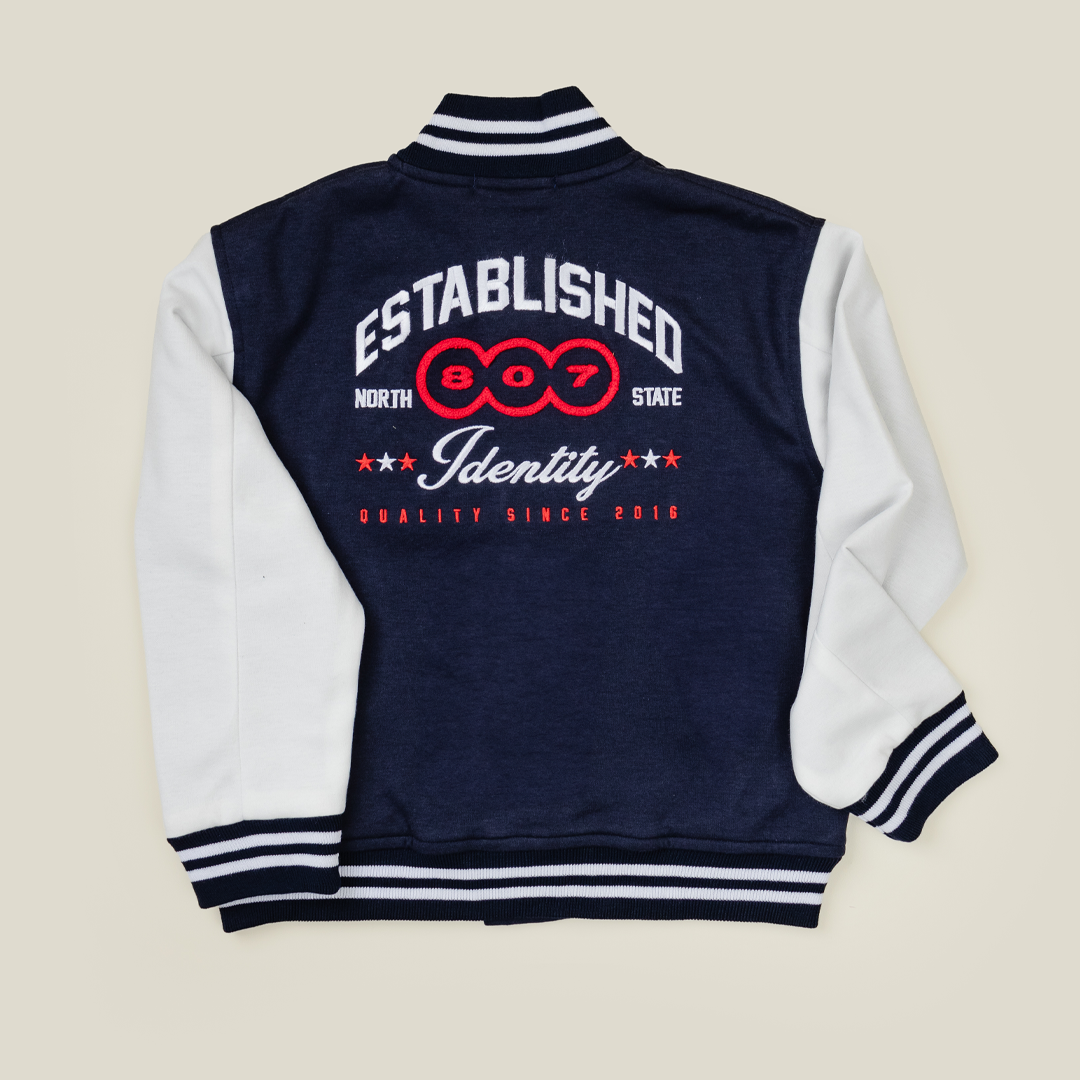 807 IDENTITY Kids Varsity Jacket