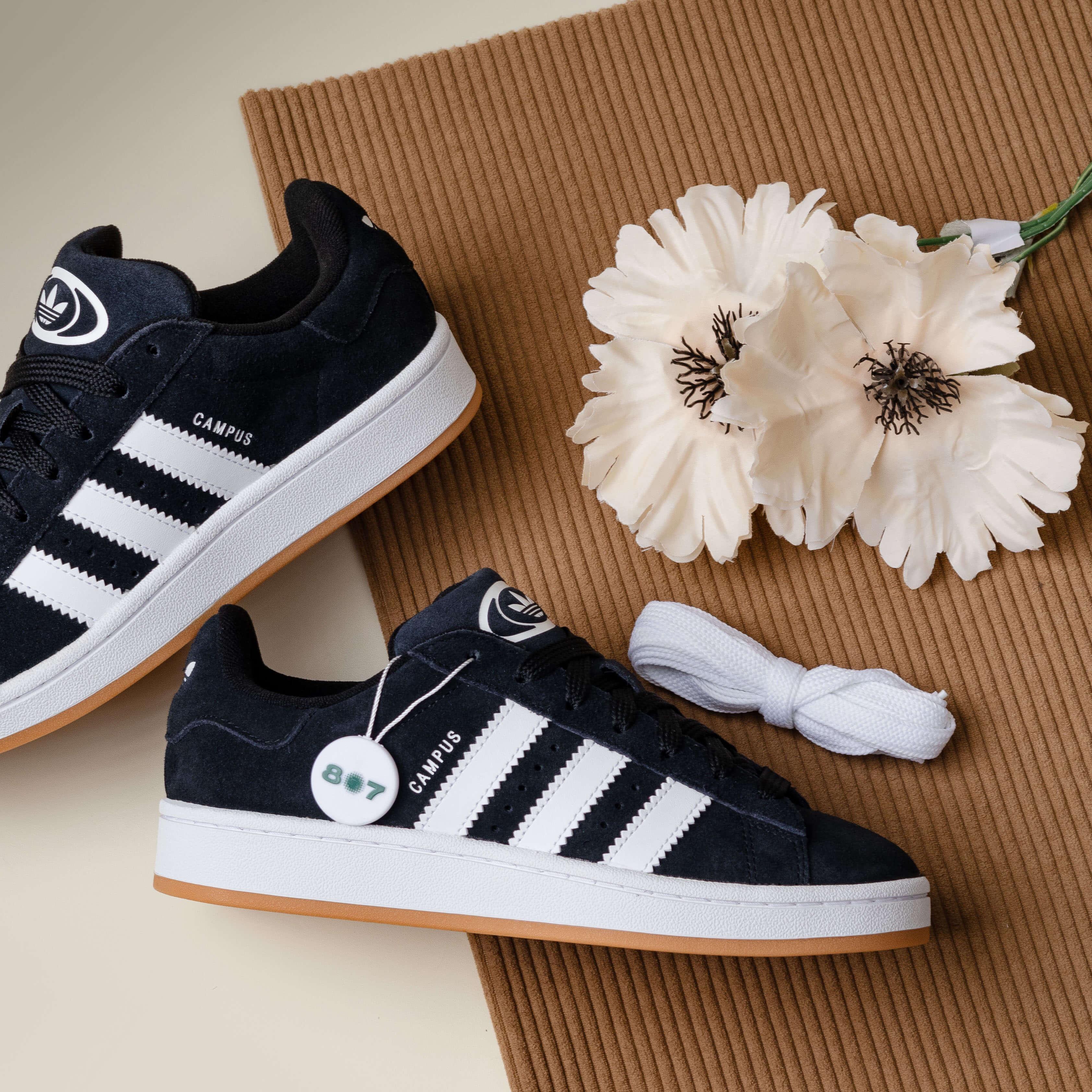 Adidas Campus 00s Black White Gum GS Women