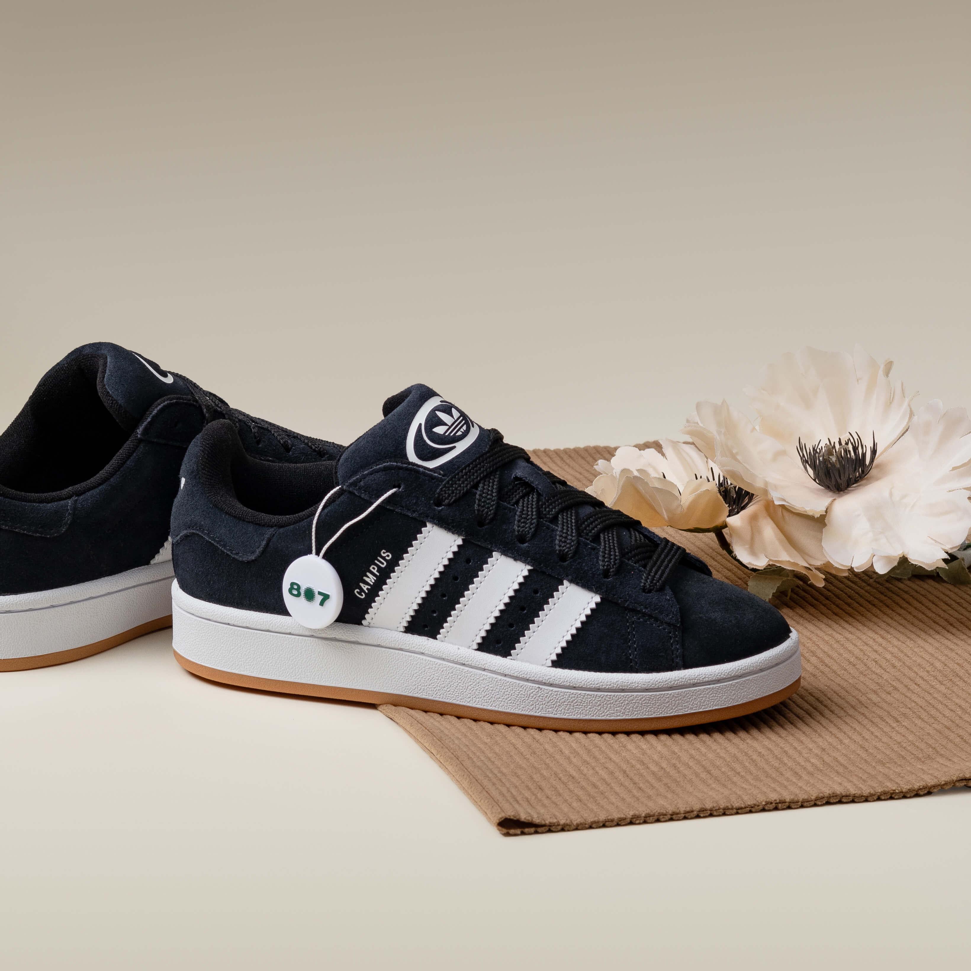 Adidas Campus 00s Black White Gum GS Women