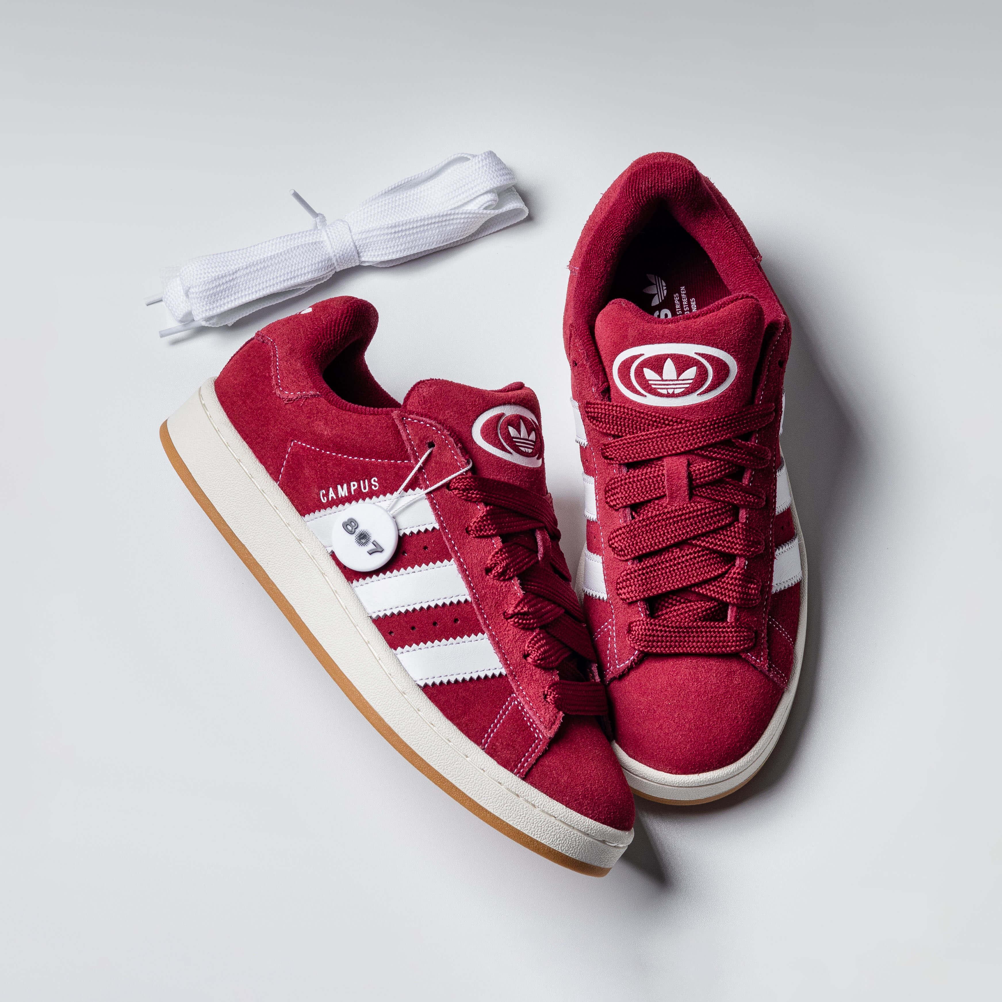 Adidas Campus 00s Camp Noble Maroon Cloud White Off White