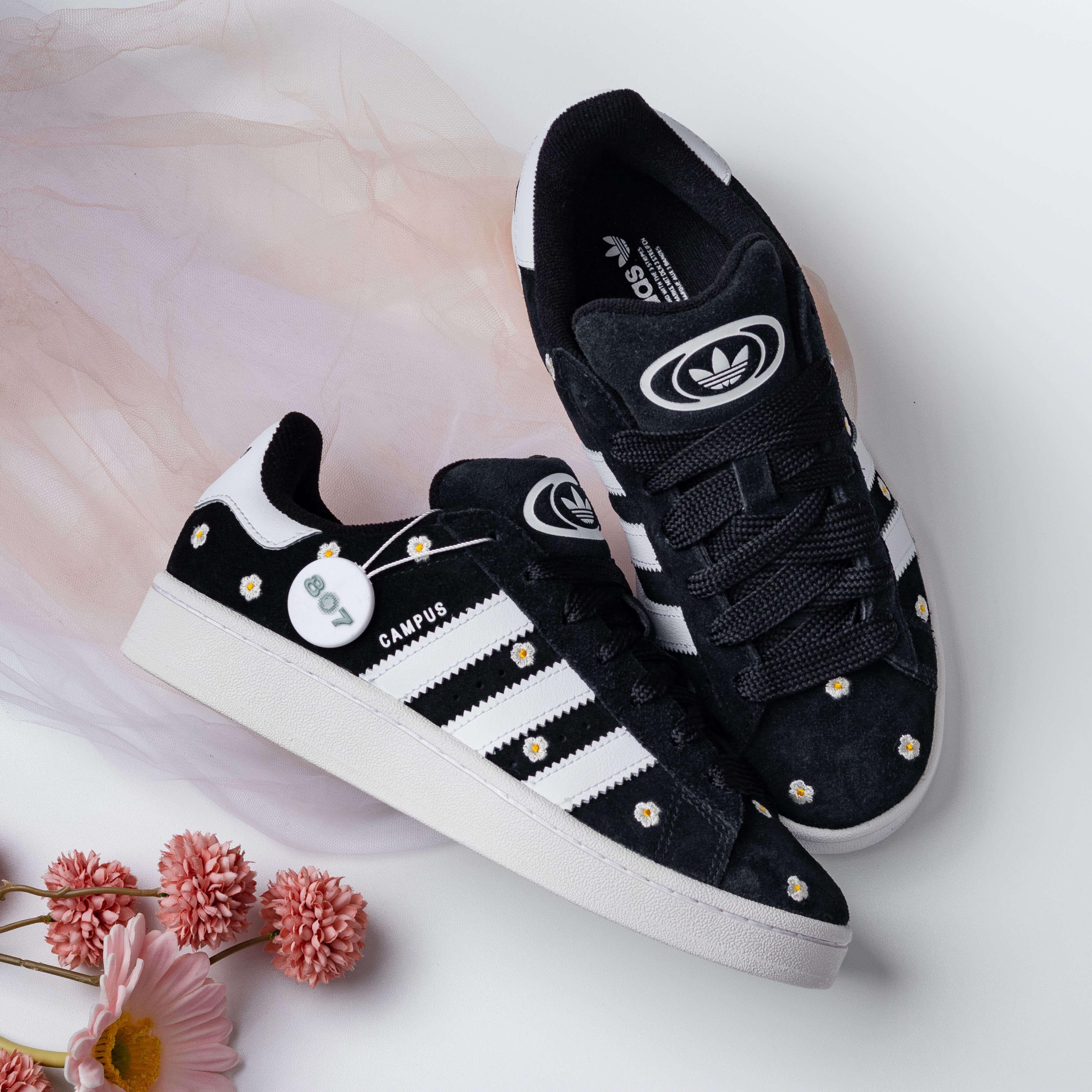 Adidas Campus 00s Core Black Floral