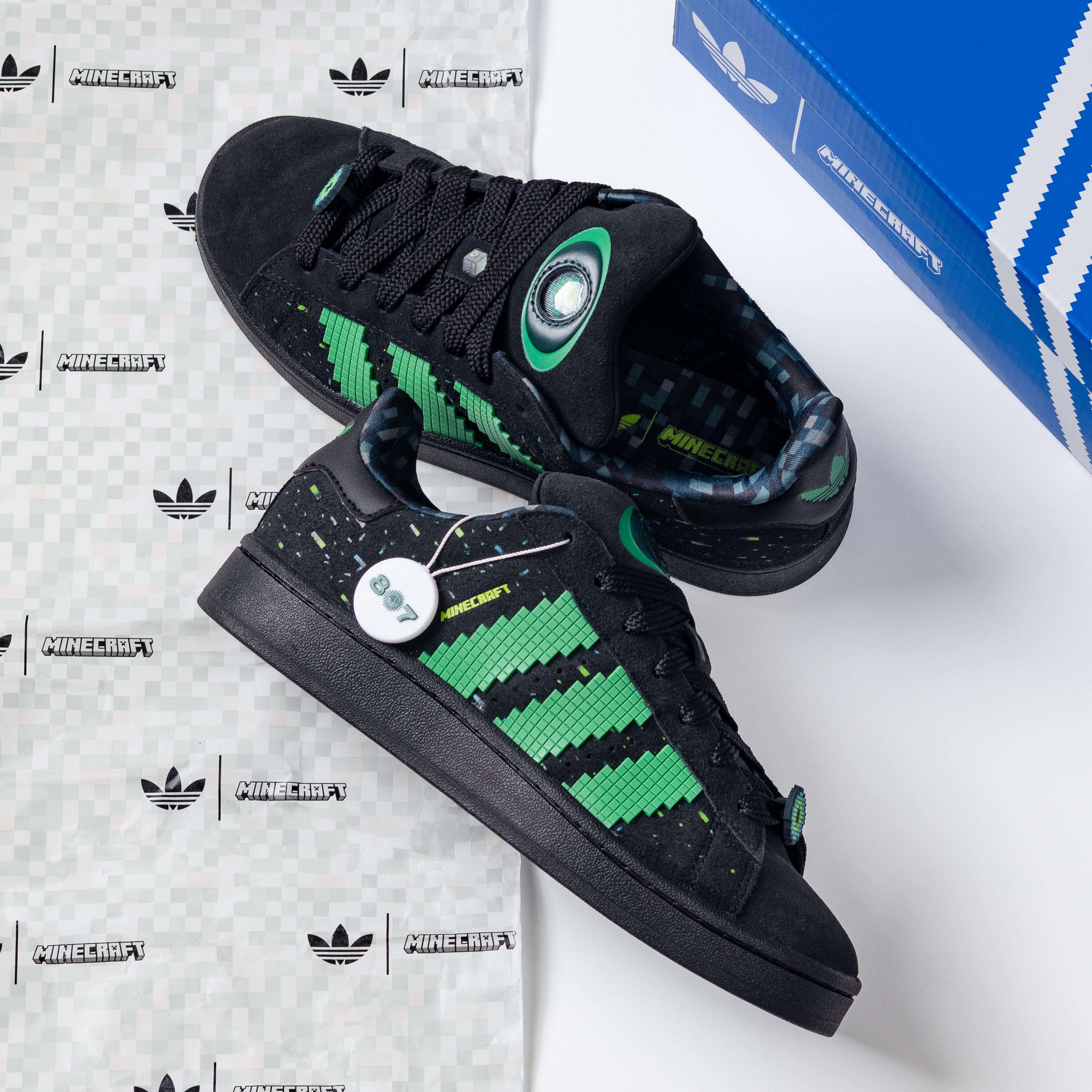 Adidas Campus 00s Minecraft End Portal GS Women