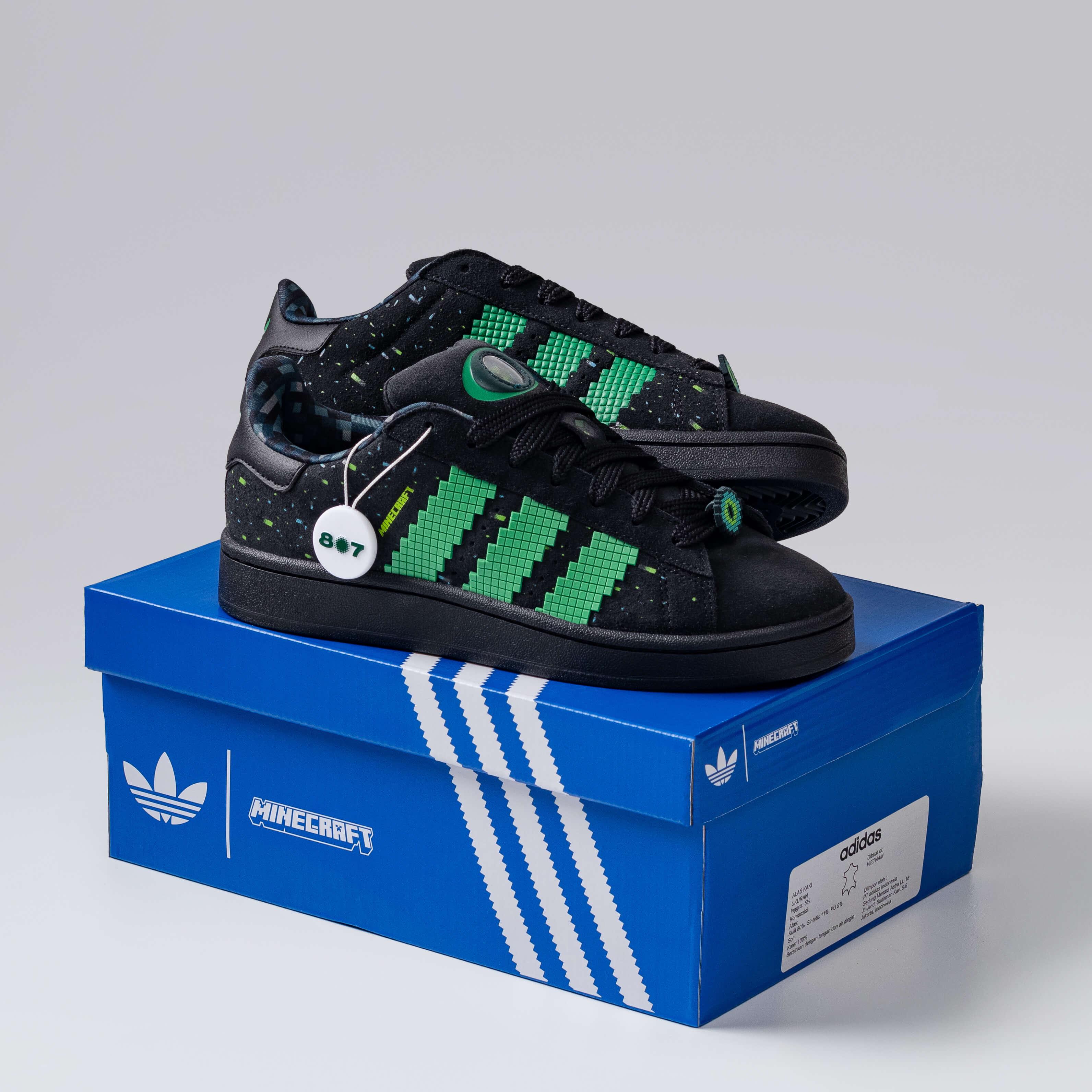 Adidas Campus 00s Minecraft End Portal GS Women