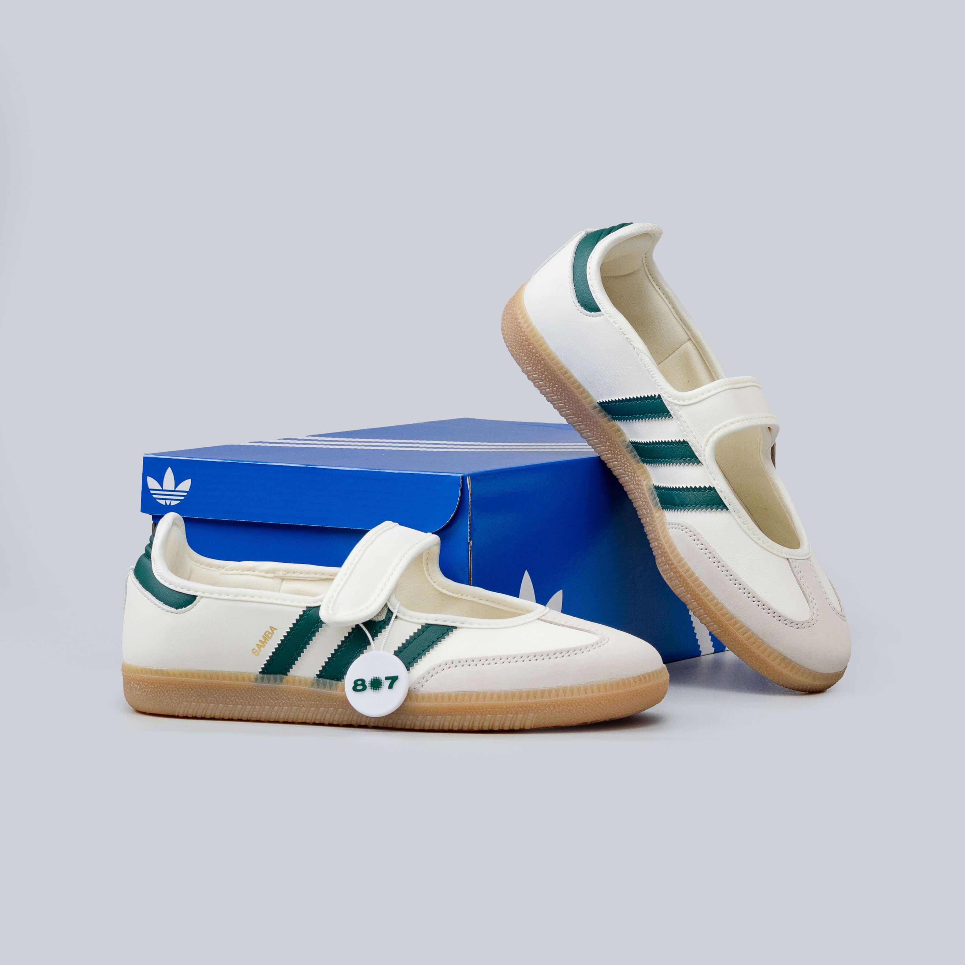 Adidas Samba Jane Cream Green
