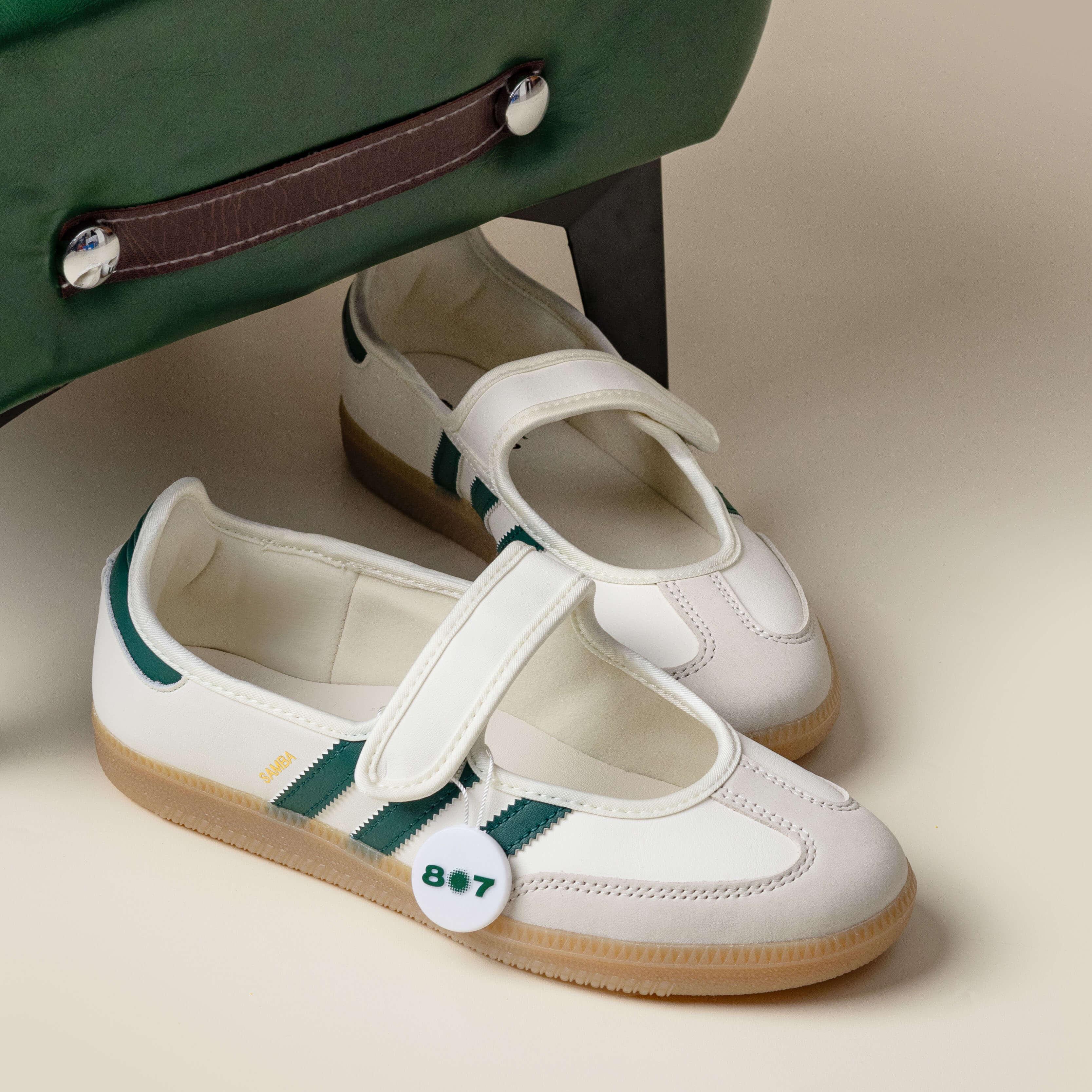 Adidas Samba Jane Cream Green