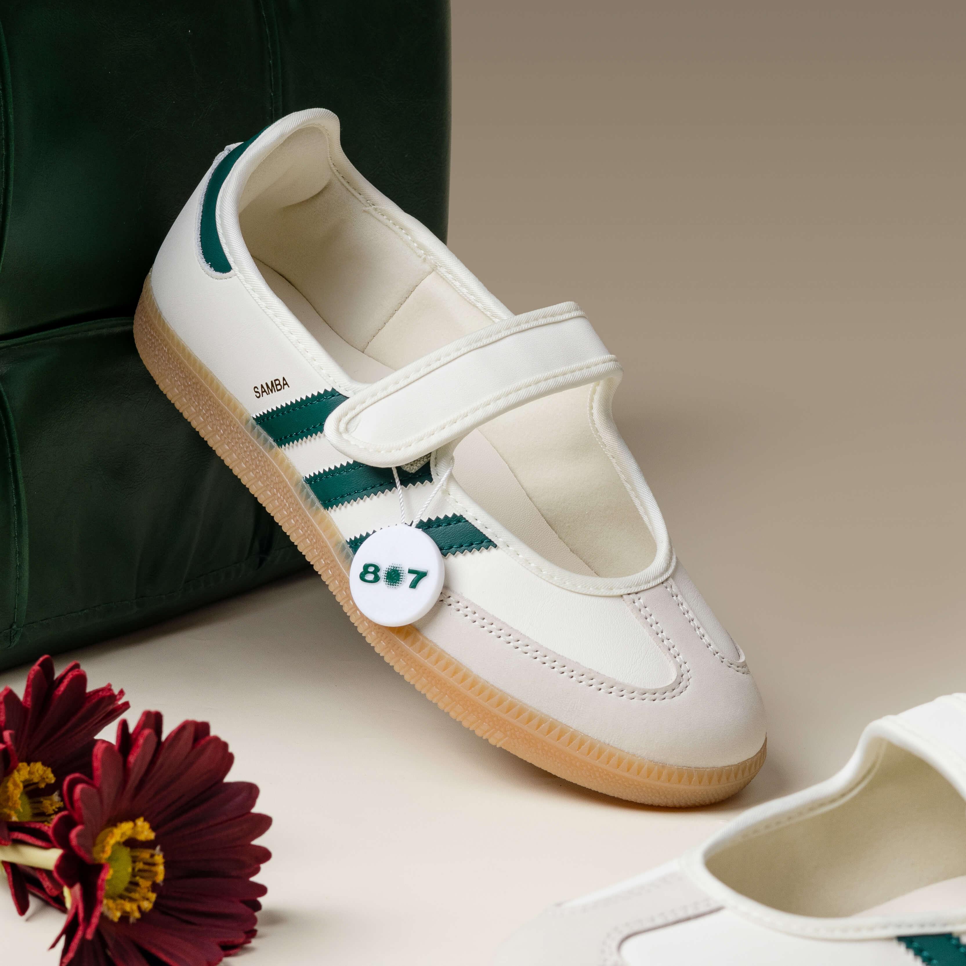 Adidas Samba Jane Cream Green